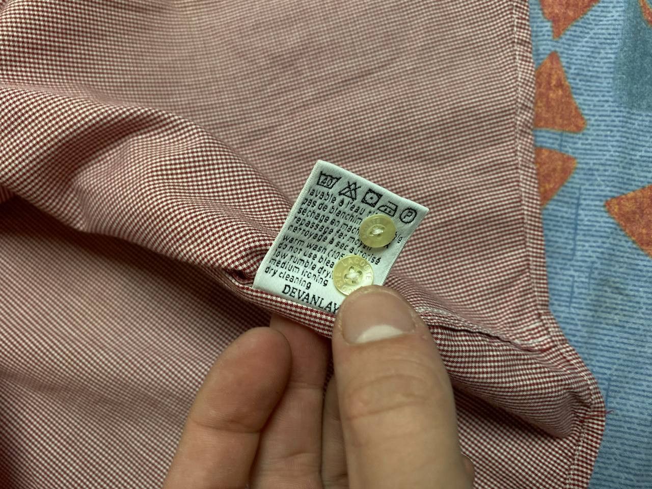Lacoste × Vintage Lacoste mens shirts Size US S / EU 44-46 / 1 - 4 Thumbnail