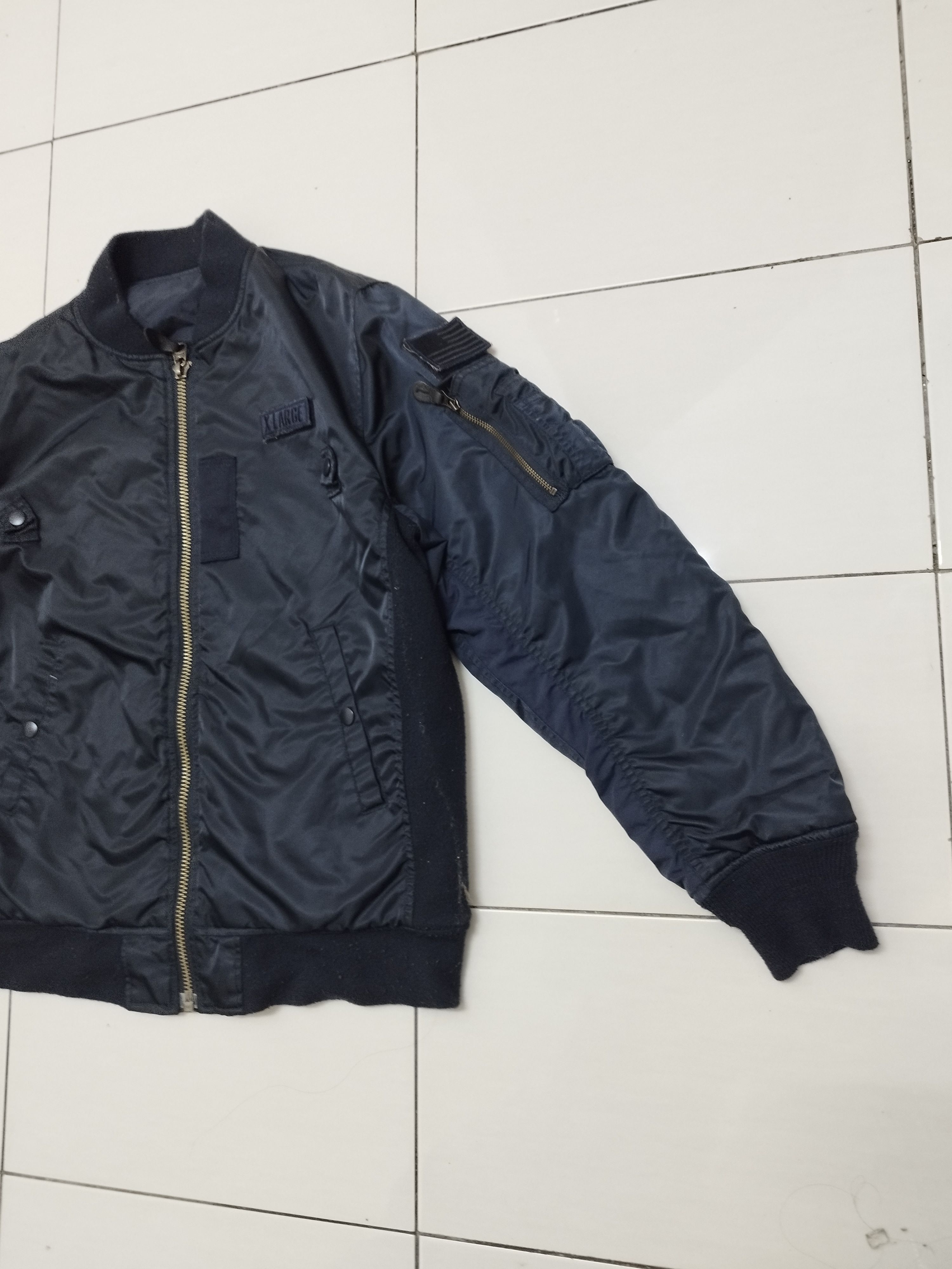 Japanese Brand Xlarge Bomber Jacket 2 Way Size US L / EU 52-54 / 3 - 3 Thumbnail