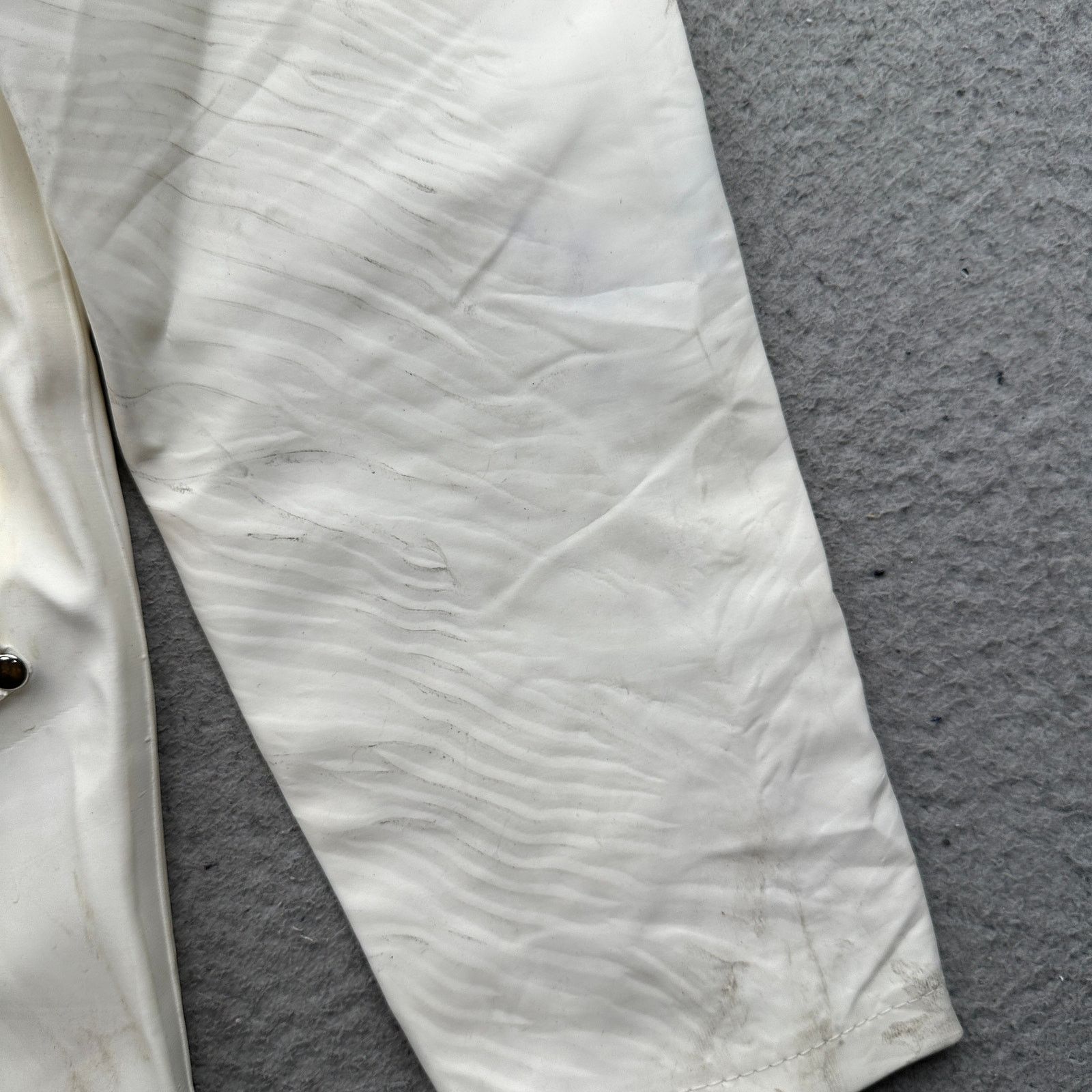 Stutterheim Stutterheim Goteborg Coat Raincoat Womens XS White Hooded Size XS / US 0-2 / IT 36-38 - 18 Thumbnail