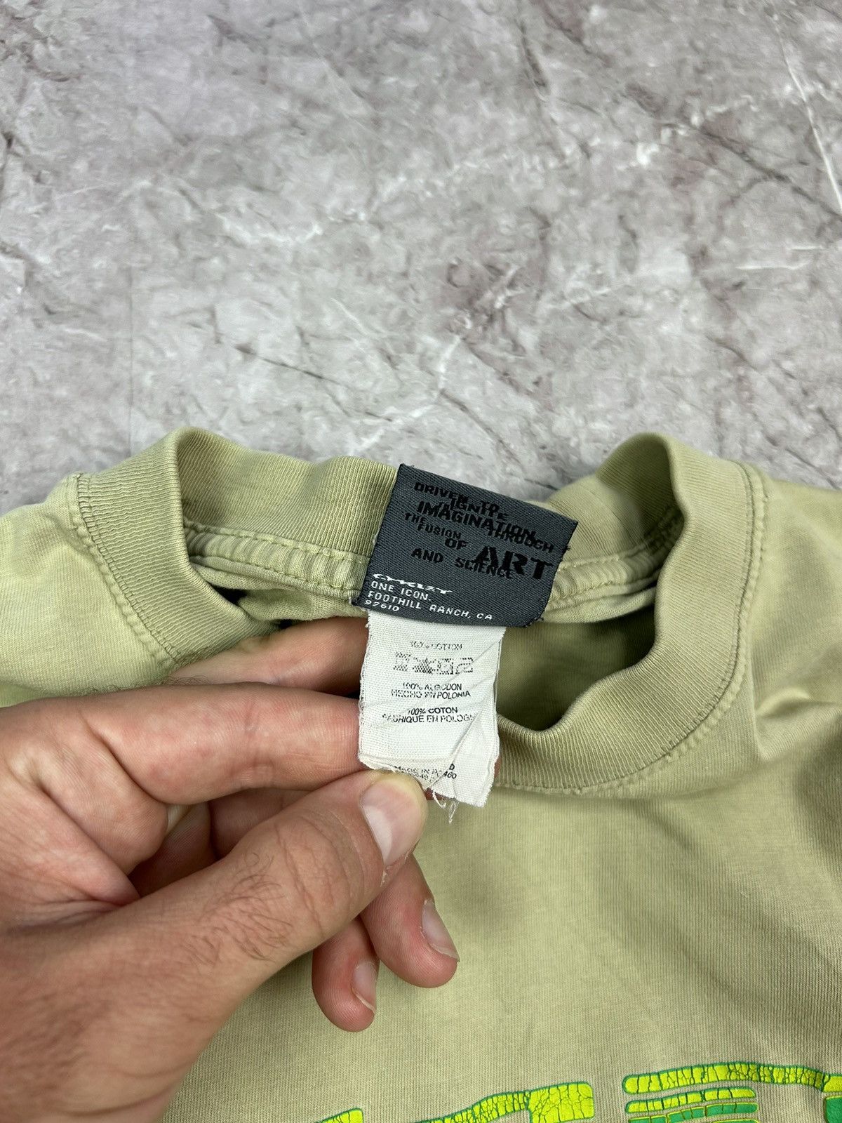 Japanese Brand × Oakley × Vintage Vintage Oakley vintage distressed t shirt Size US L / EU 52-54 / 3 - 7 Thumbnail