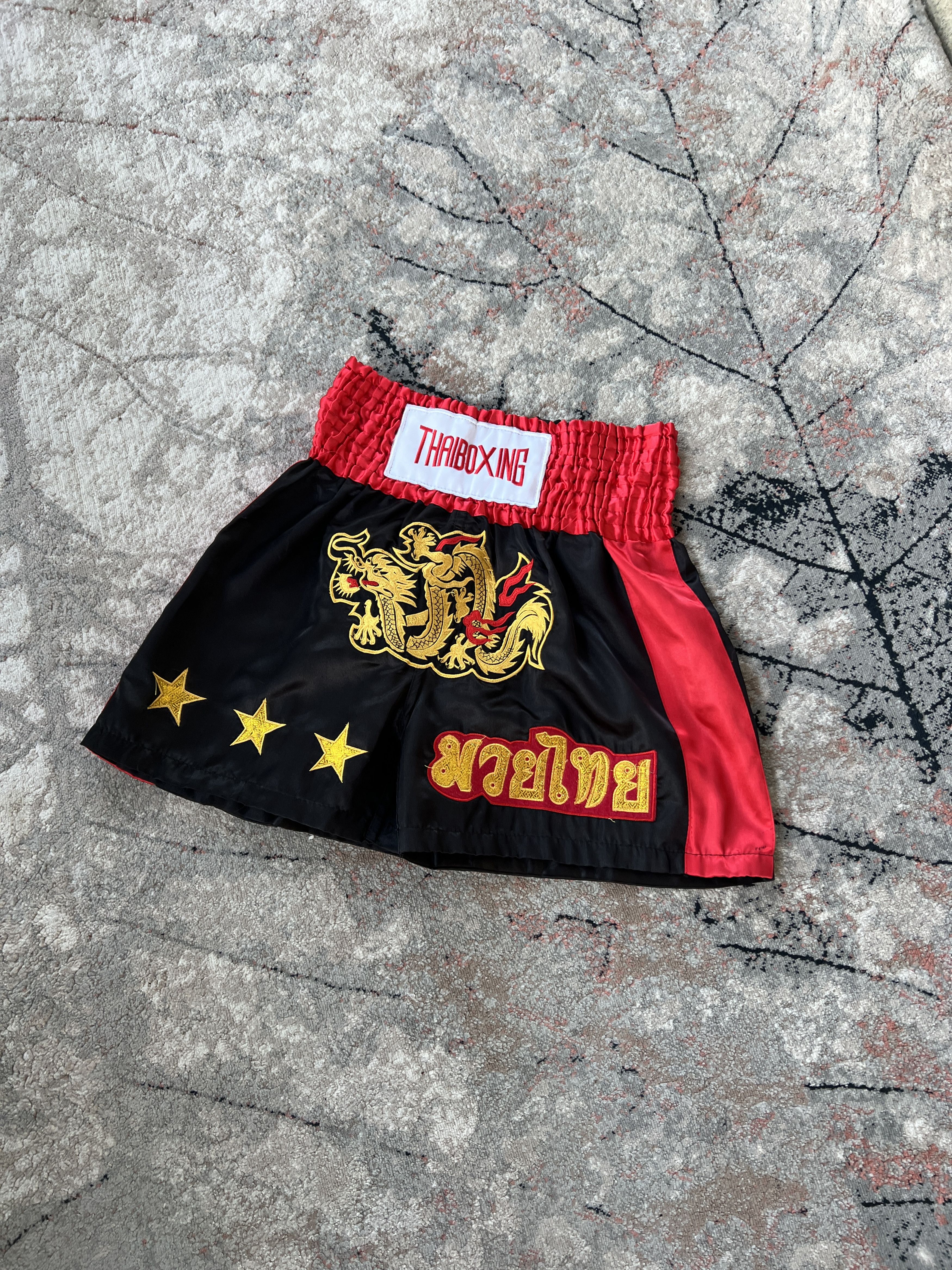 Japanese Brand Vintage Muai Thai Boxing Shorts Size US 30 / EU 46 - 1 Thumbnail