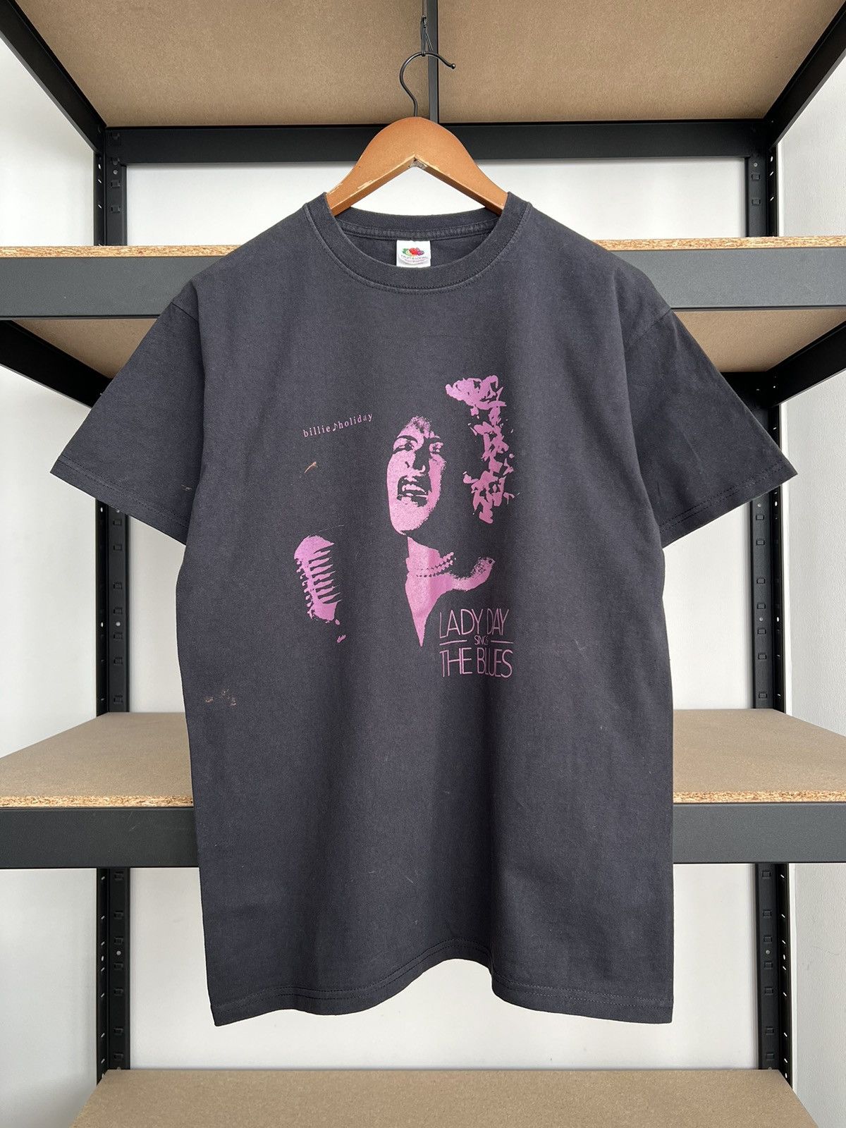 Band Tees Vintage 2010s Billie Holiday Lady Day Sings The Blues Jazz Size US M / EU 48-50 / 2 - 1 Thumbnail