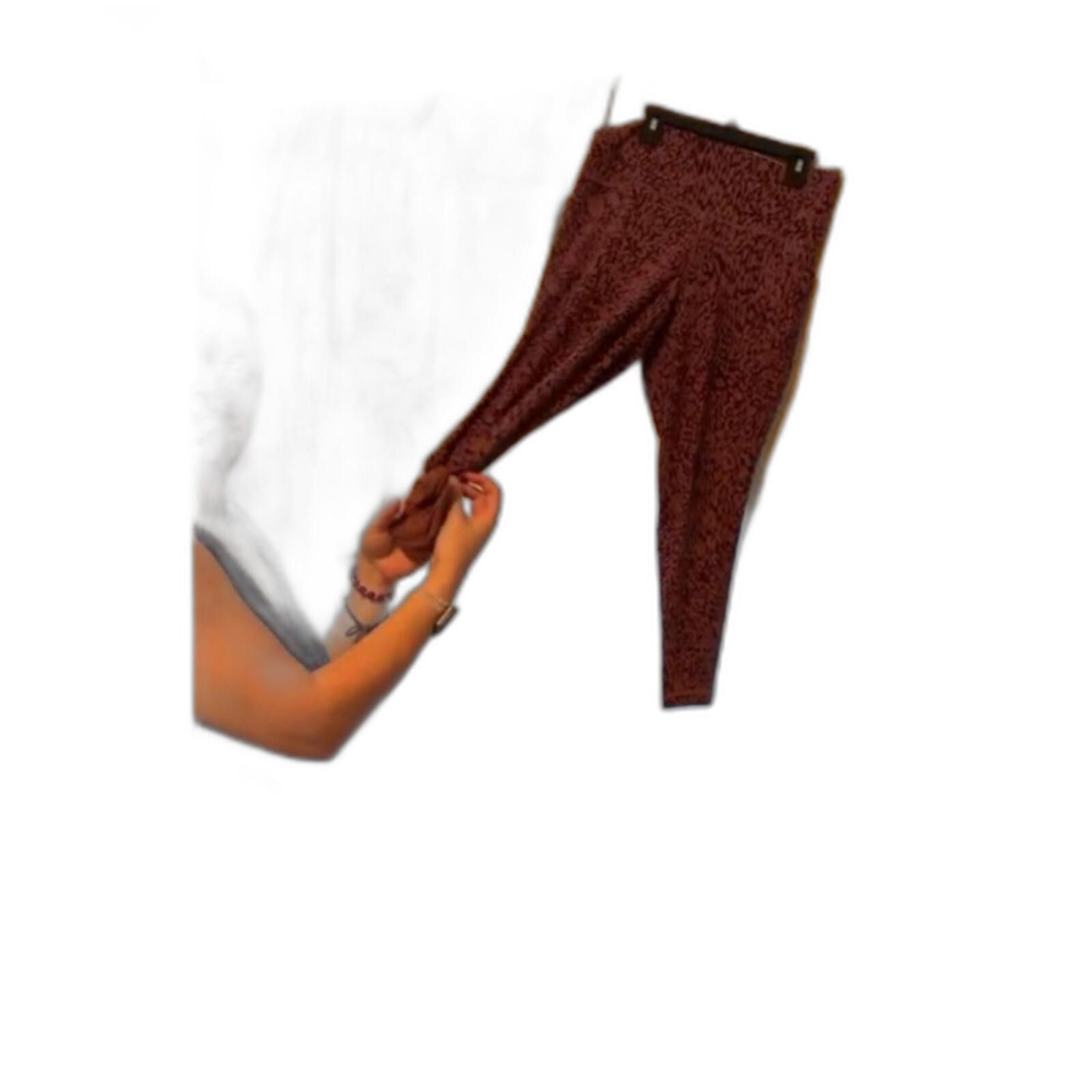 Athleta Athleta Salutation Stash Tight Leggings Pockets Animal Print Size 32" / US 10 / IT 46 - 3 Thumbnail