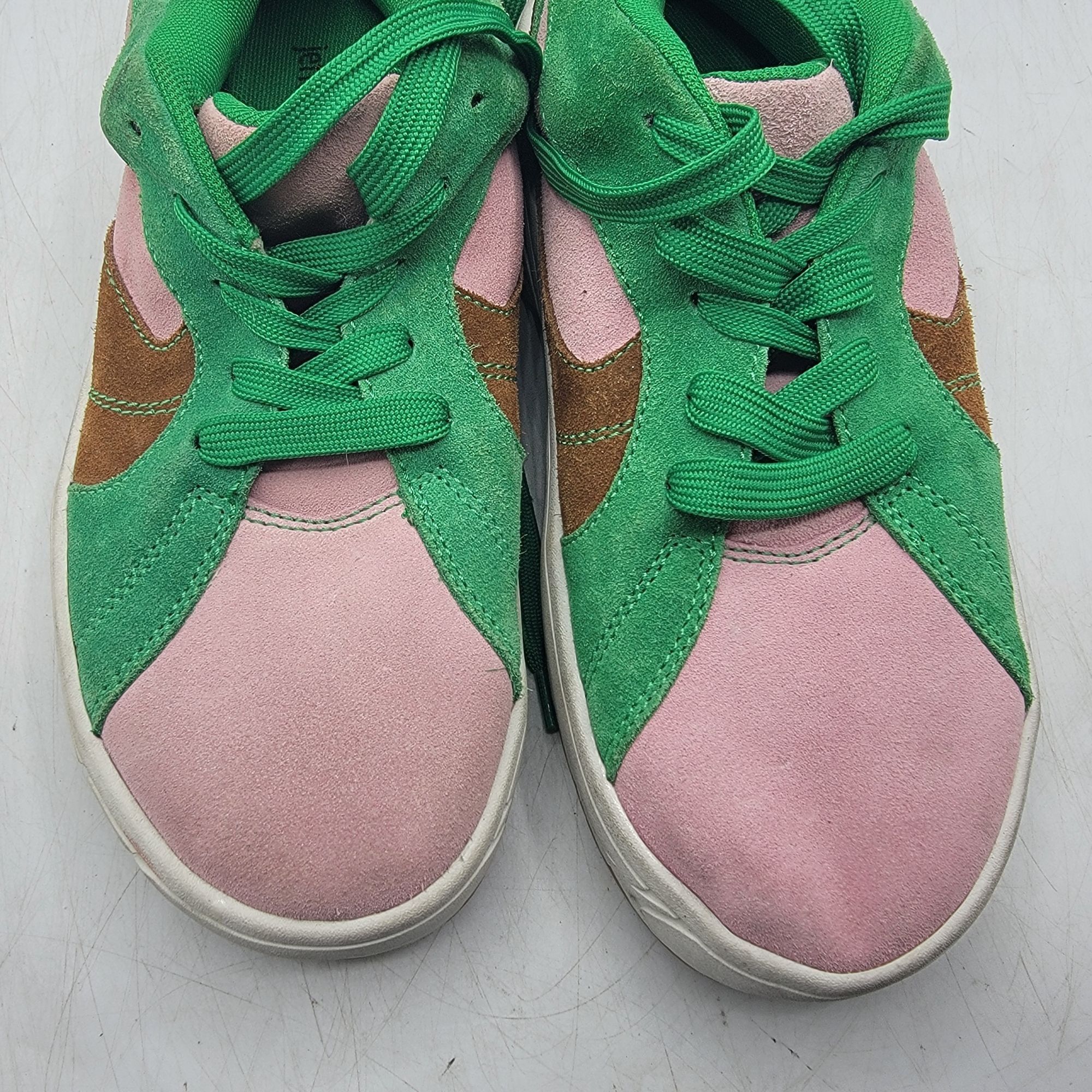 Jeffrey Campbell Jeffery Campbell Limit Platform Womens 7.5 Pink Green Sneake Size US 7.5 / IT 37.5 - 10 Thumbnail