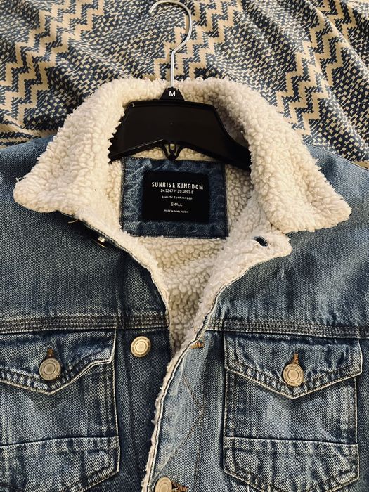 Sunrise kingdom sherpa denim 2024 jacket