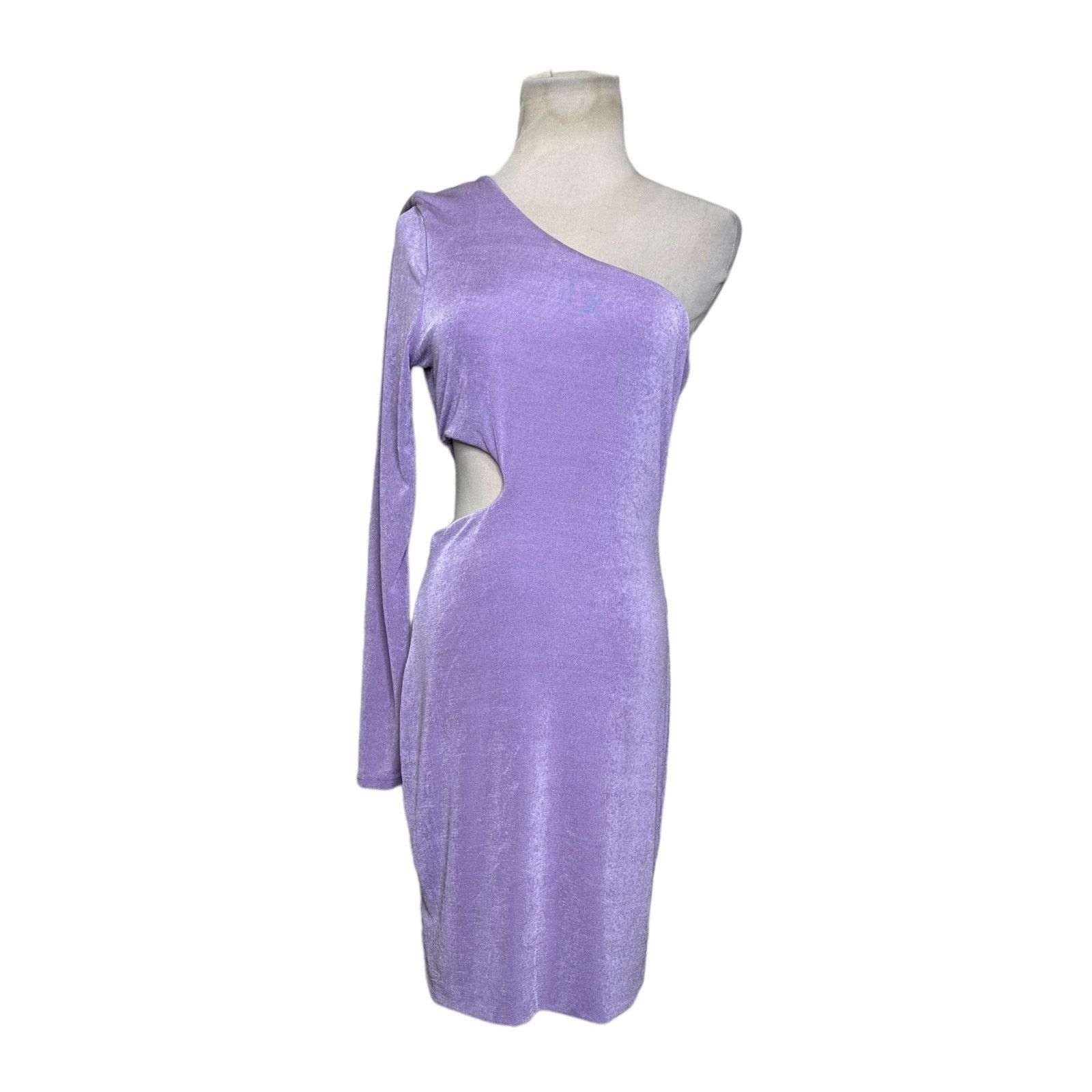 PRINCESS POLLY Princess Polly xx lilac one shoulder cut out dress size 10 Size L / US 10 / IT 46 - 15 Thumbnail