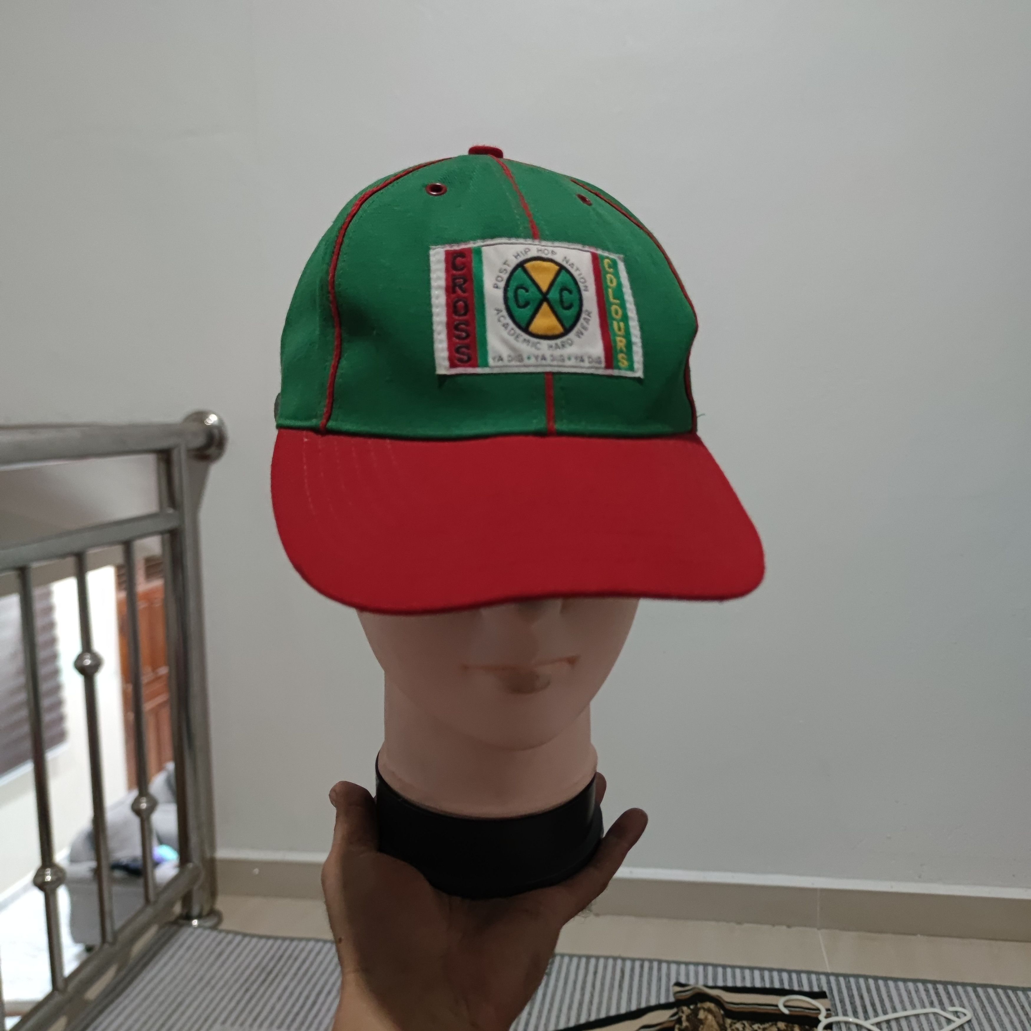 Cross Colours VINTAGE CROSS COLOURS CAP Size ONE SIZE - 9 Thumbnail