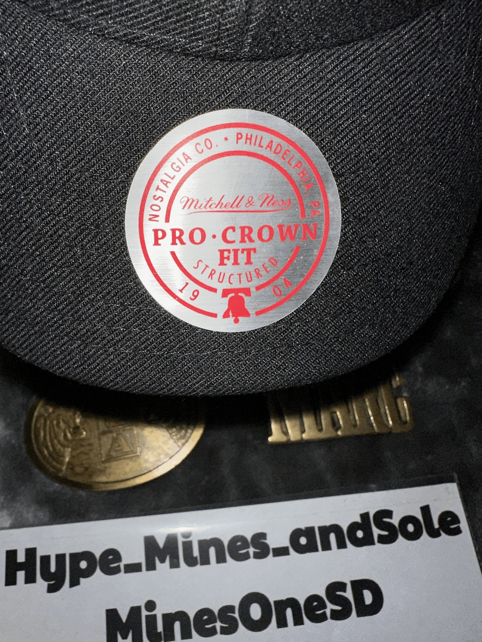 Mitchell & Ness MITCHELL & NESS CHICAGO BULLS PRO-CROWN FIT - NBA DRAFT Size ONE SIZE - 4 Thumbnail