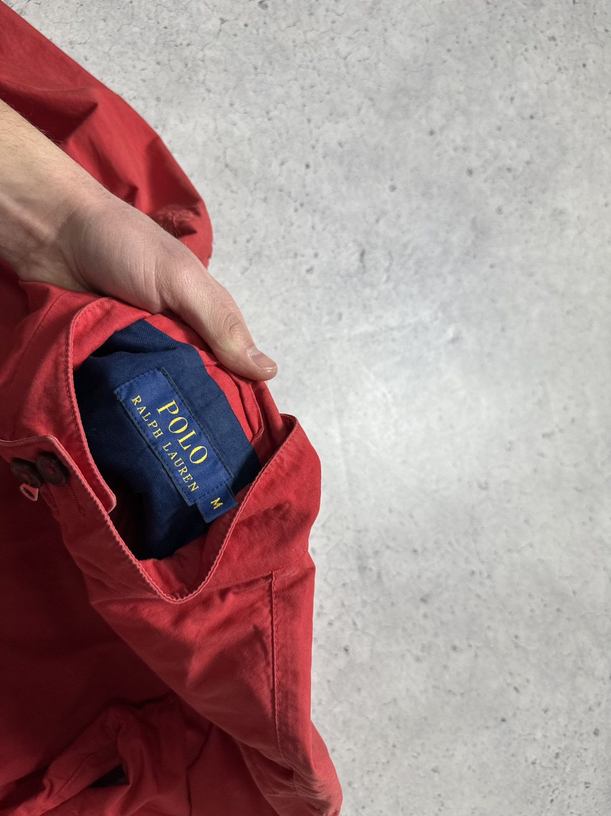 Polo Ralph Lauren Polo Ralph Lauren Vintage Bomber Jacket Size M Red Size US M / EU 48-50 / 2 - 7 Thumbnail
