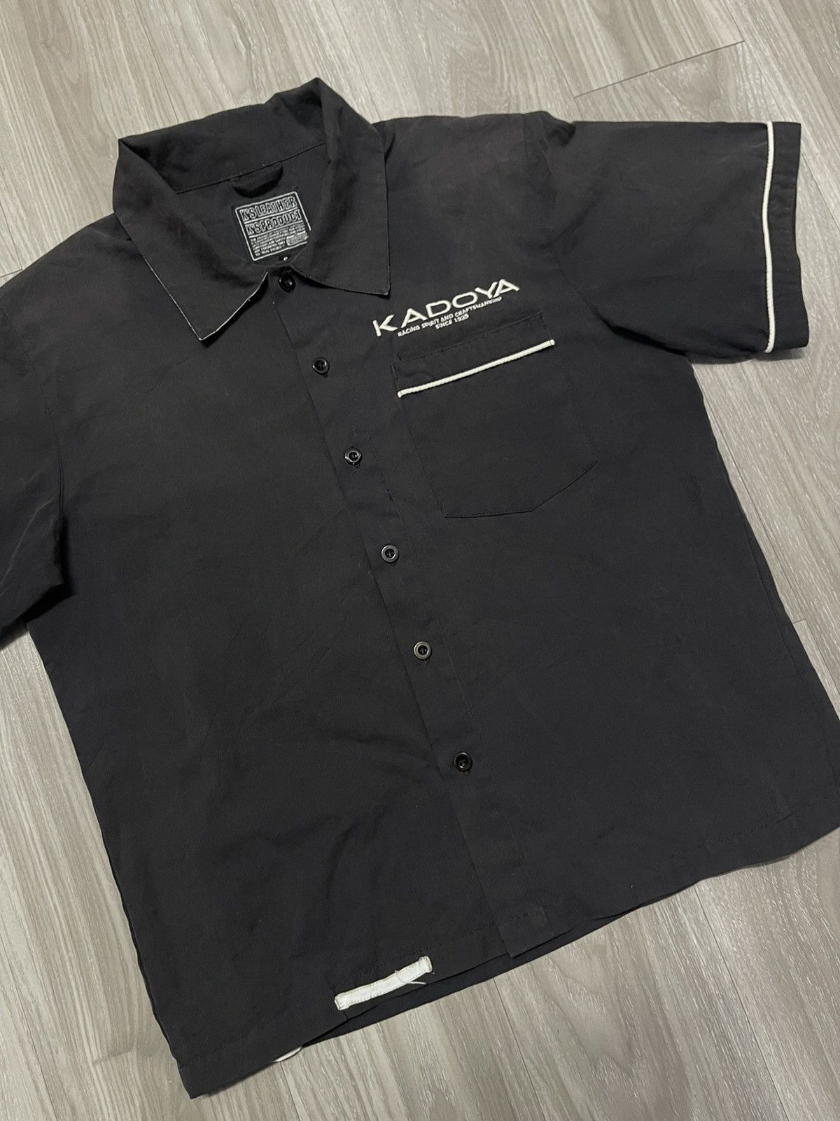 Kadoya Vintage Kadoya Racing Spirit Bowling Shirt Size US S / EU 44-46 / 1 - 3 Thumbnail
