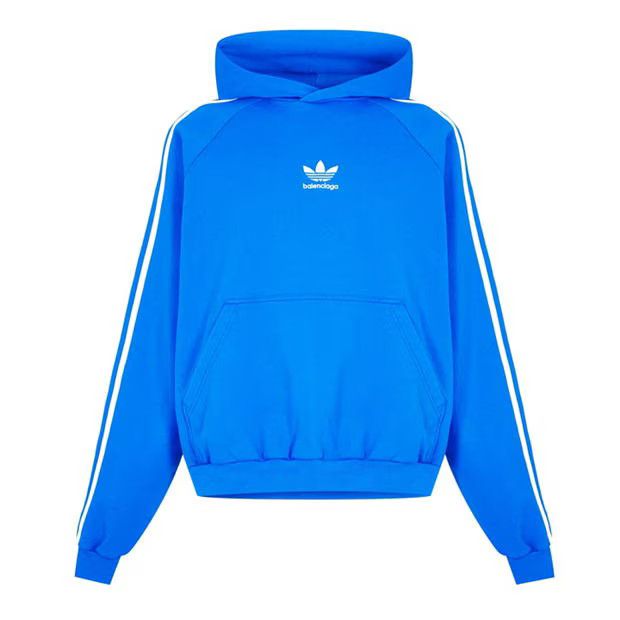 o1g2r1mq0324 Oversized Hoodies in Blue & White