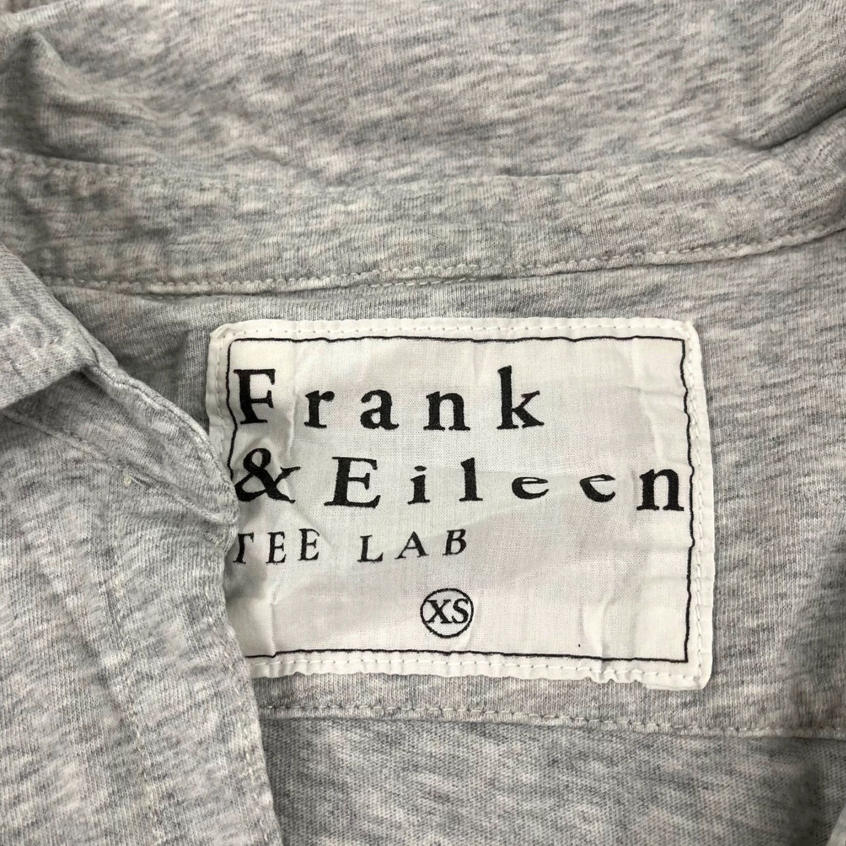 Frank & Eileen VINTAGE Frank & Eileen Women's Shirt XS Gray Casual Long Sleeve Button-Up 100% Cotton Size XS / US 0-2 / IT 36-38 - 2 Thumbnail