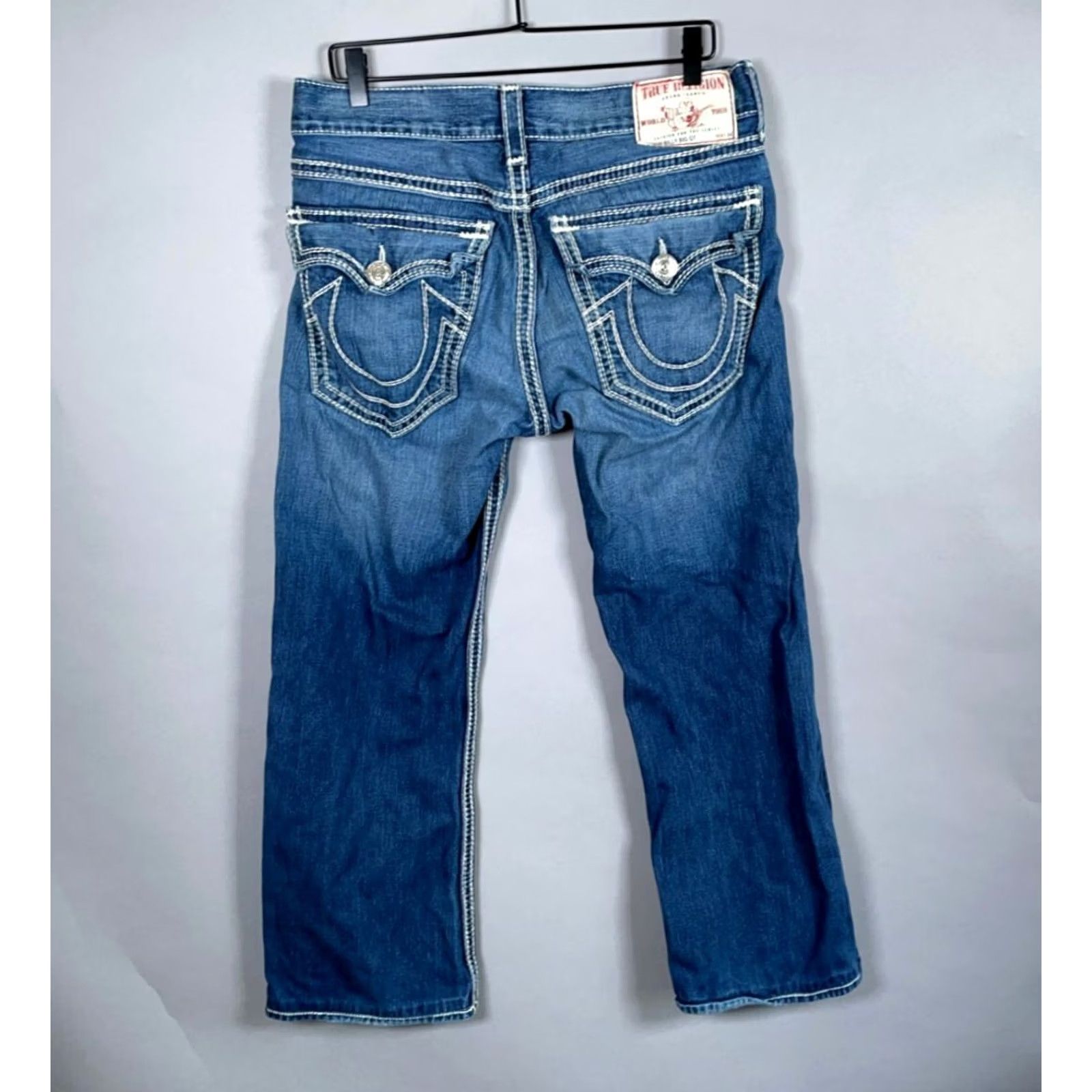 True Religion VINTAGE True Religion Jeans Bootcut Men's 33 x 27 5-Pocket Denim Blue Please laboriously adjust for searchability Size US 33 - 2 Thumbnail