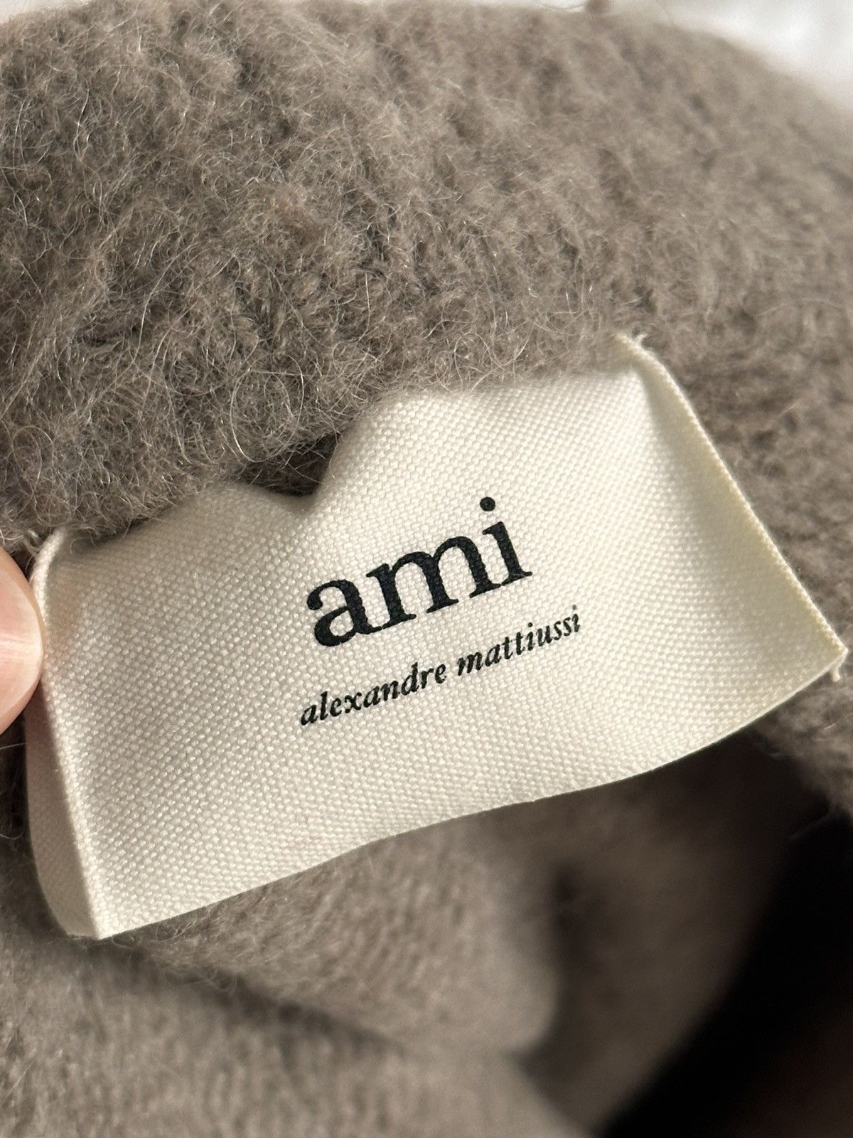 AMI Mohair Knit Size US S / EU 44-46 / 1 - 8 Thumbnail