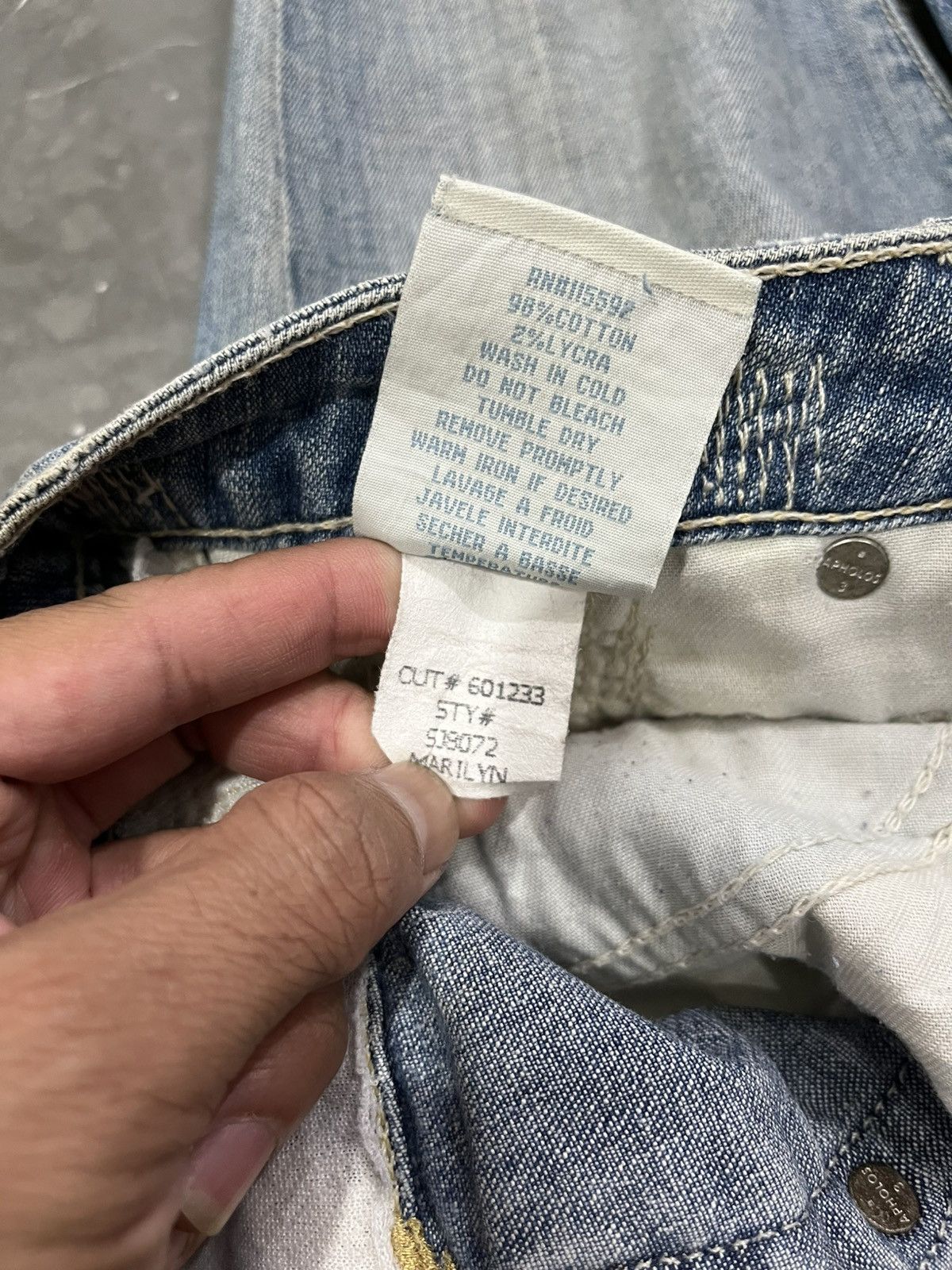 Robins Jeans Robins jeans wings Size 27" / US 4 / IT 40 - 5 Thumbnail