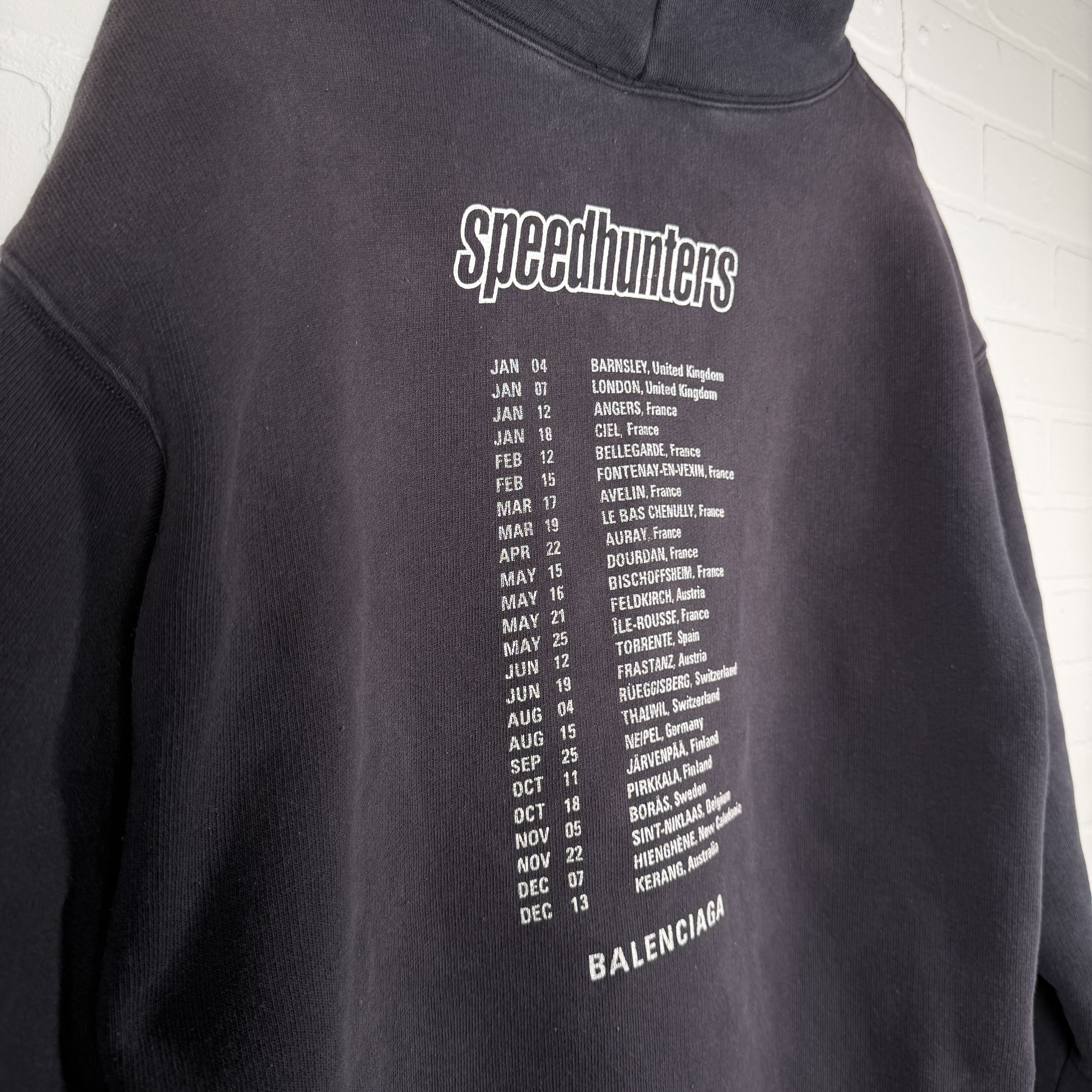 Balenciaga Balenciaga Speedhunters Hoodie Size US L / EU 52-54 / 3 - 5 Thumbnail