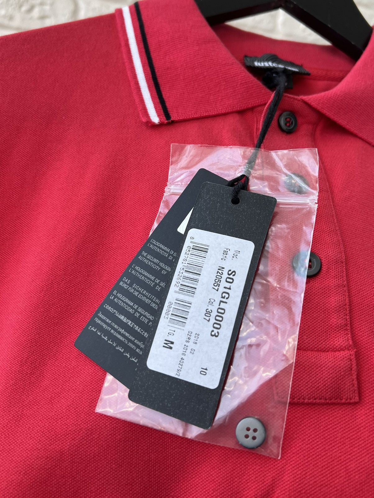Just Cavalli Just Cavalli Red Logo Polo Shirt M Size US M / EU 48-50 / 2 - 10 Thumbnail