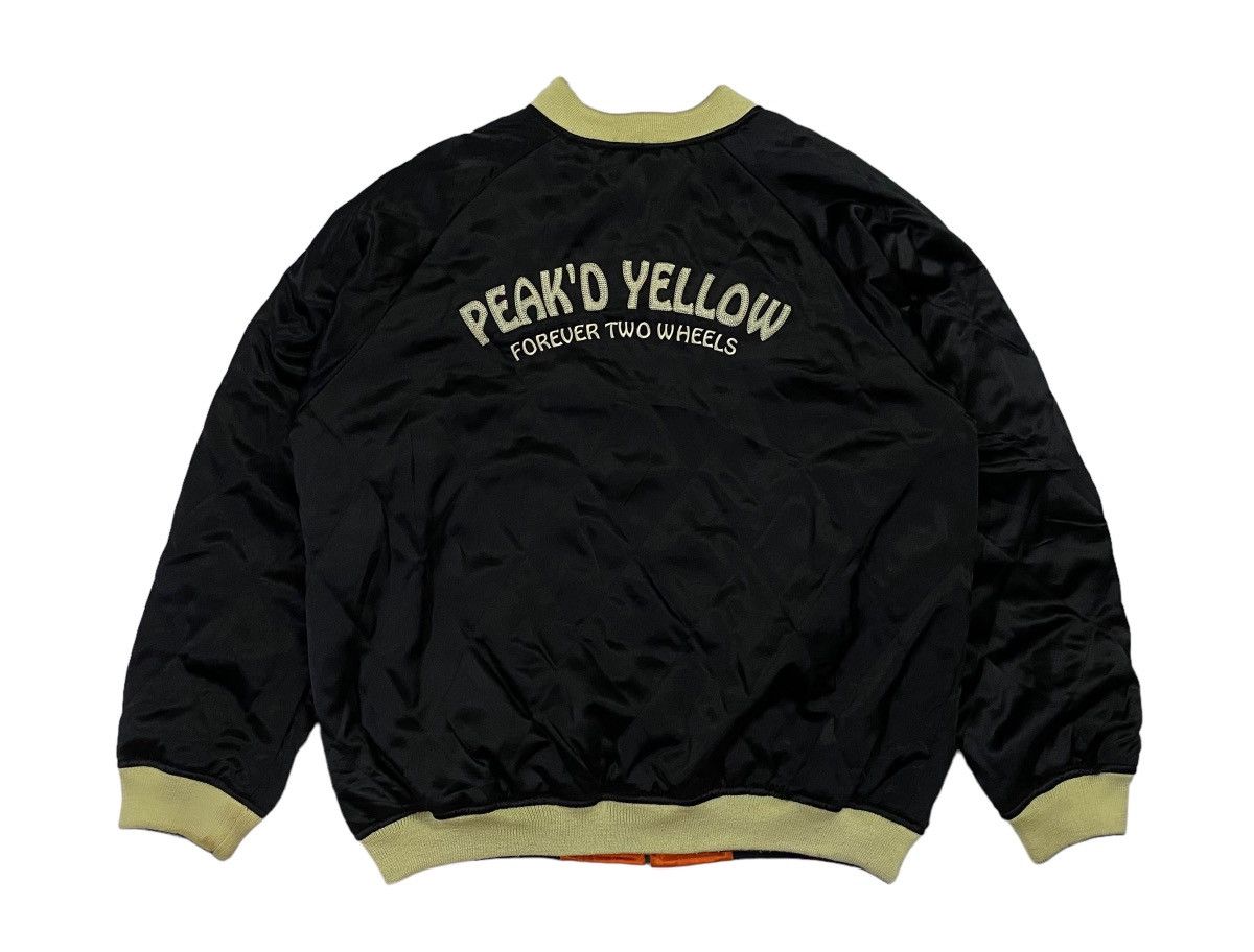 Japanese Brand Peakd Yellow Speed Junkie Reversible Souvenir Jacket Size US L / EU 52-54 / 3 - 5 Thumbnail