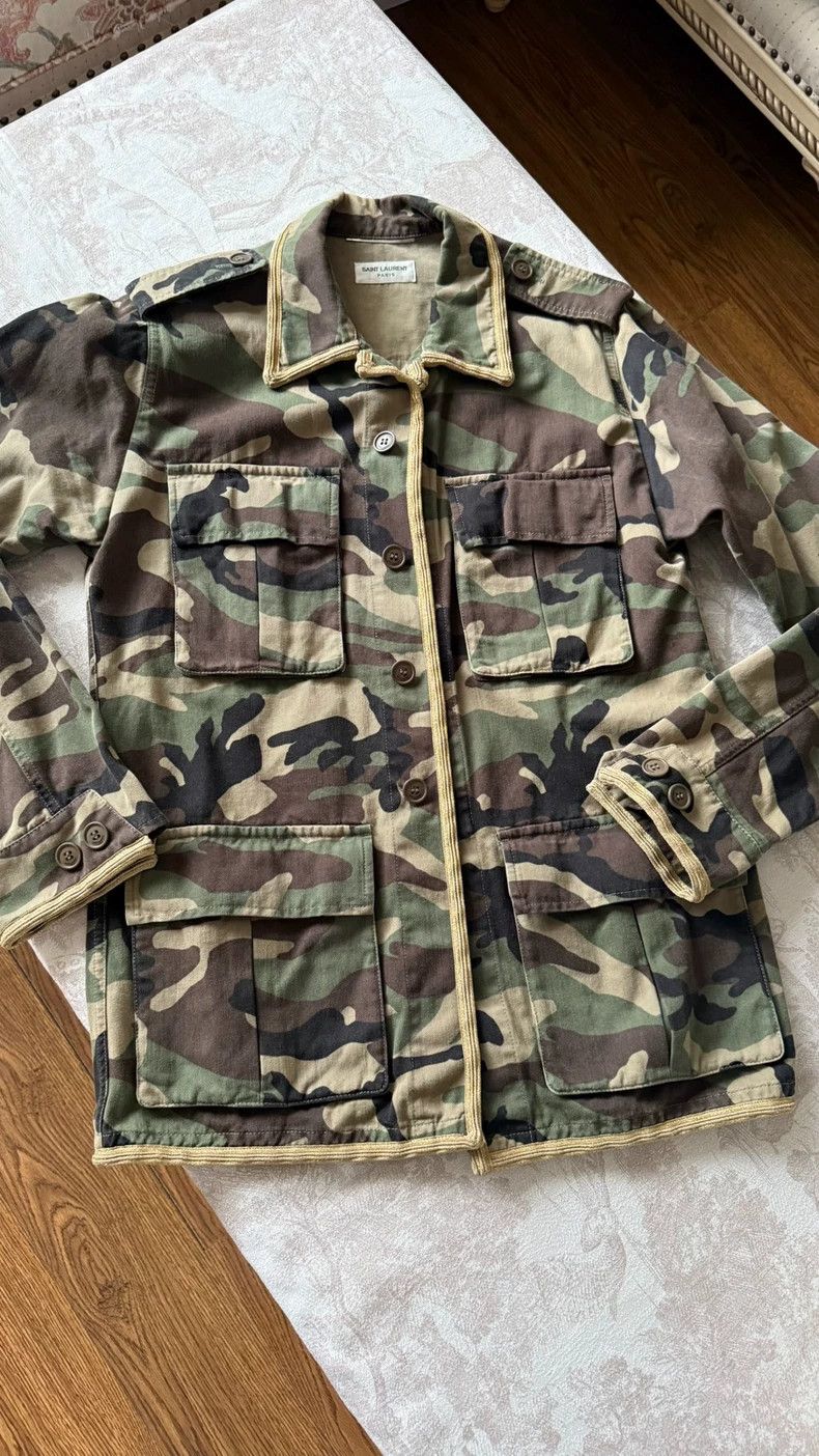 Saint Laurent Paris saint laurent parisCamouflage jacket 2503-Nextarrow Size US S / EU 44-46 / 1 - 1 Thumbnail