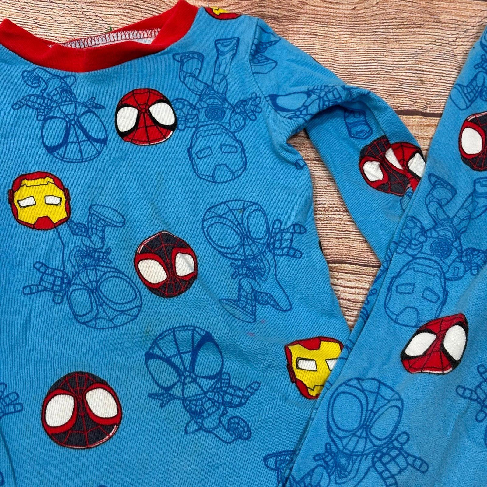 Other Marvel Spider-Man and Iron Man Kids 3T Pajama Set Size ONE SIZE - 3 Thumbnail
