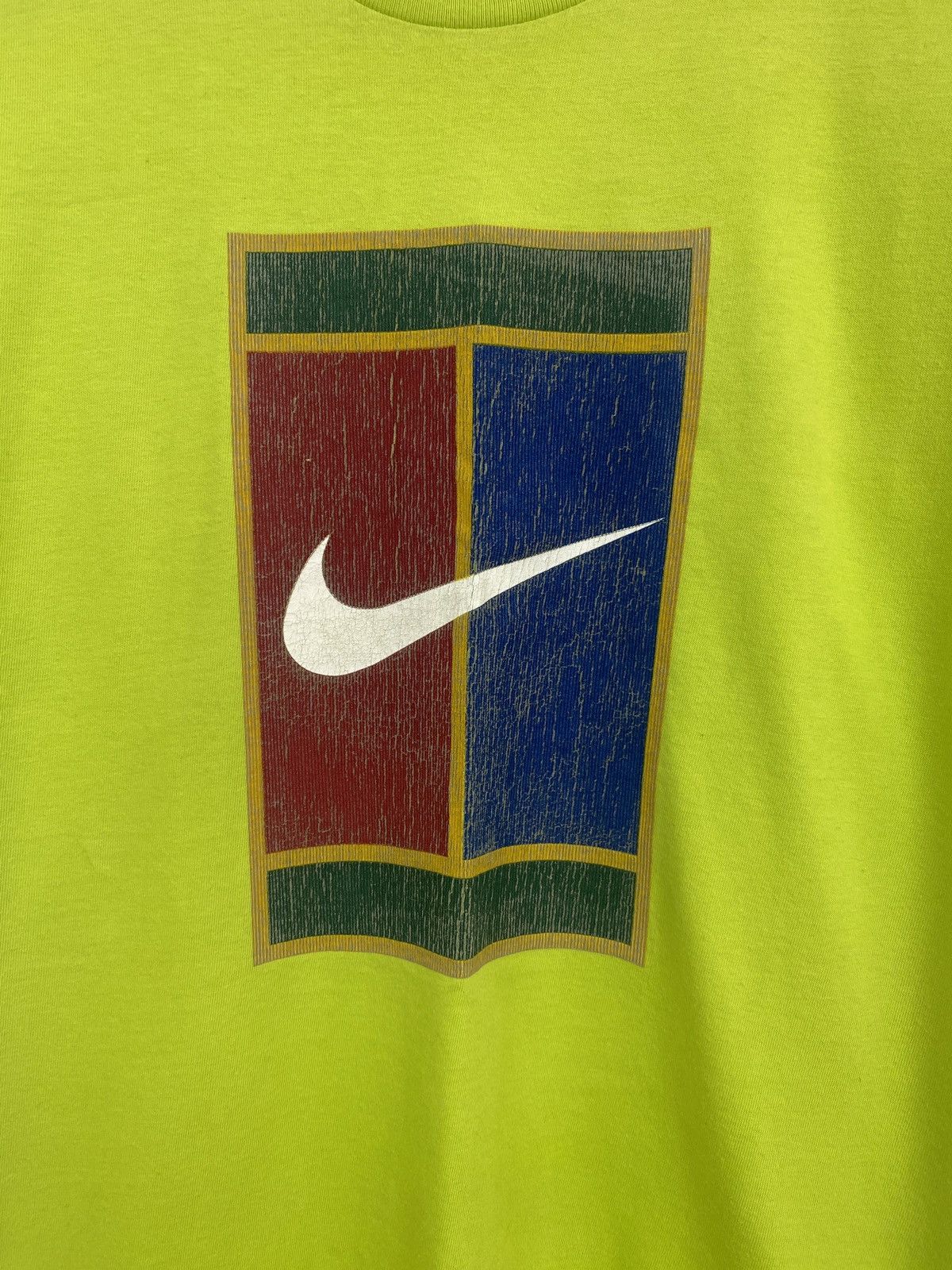 Nike 🇺🇸 Vintage 90s Nike Challenge Court Tennis T-Shirt Y2K Rare Size US L / EU 52-54 / 3 - 4 Thumbnail