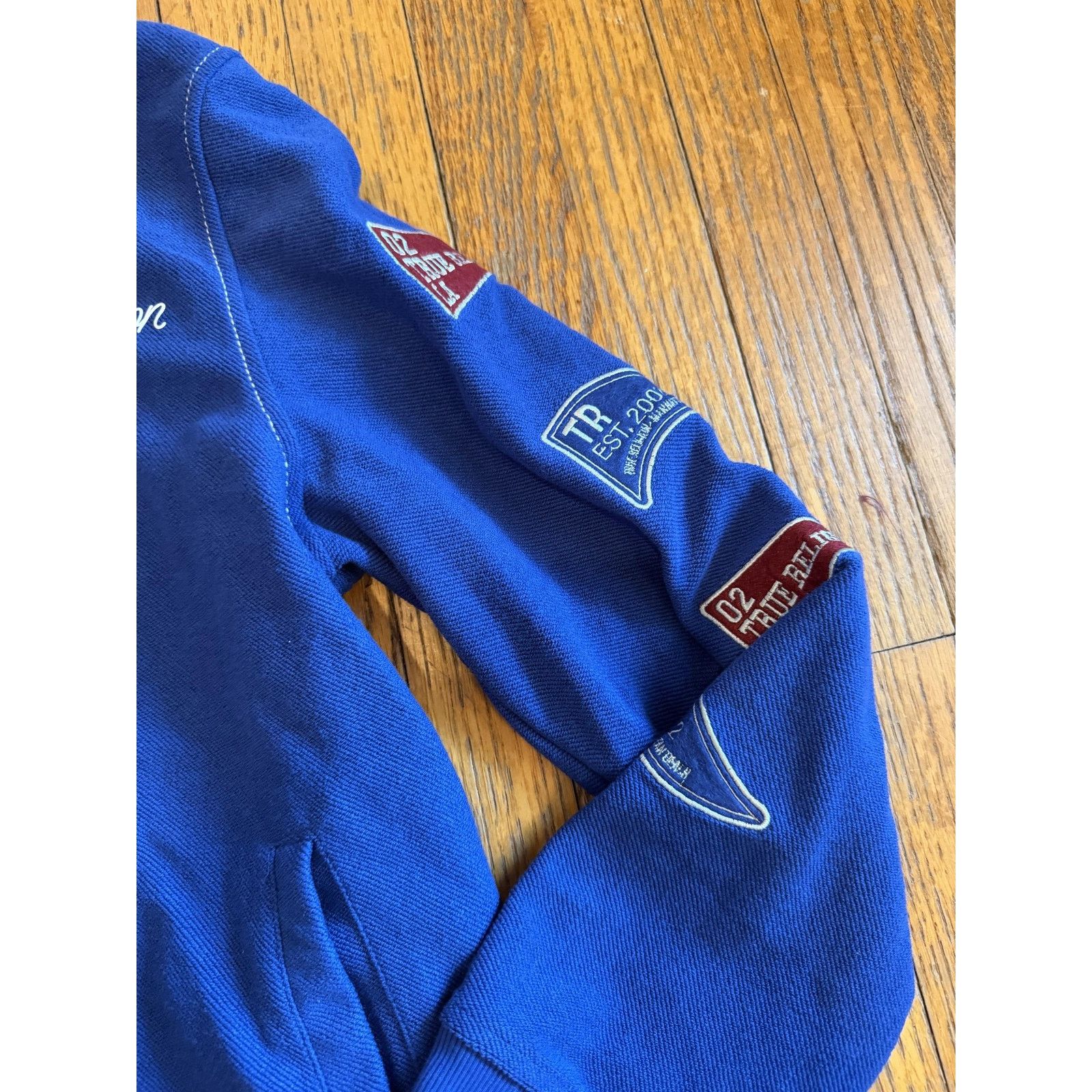 True Religion True Religion Hoodie Large Blue Reverse Terry Zip Up NWT Size US L / EU 52-54 / 3 - 7 Thumbnail