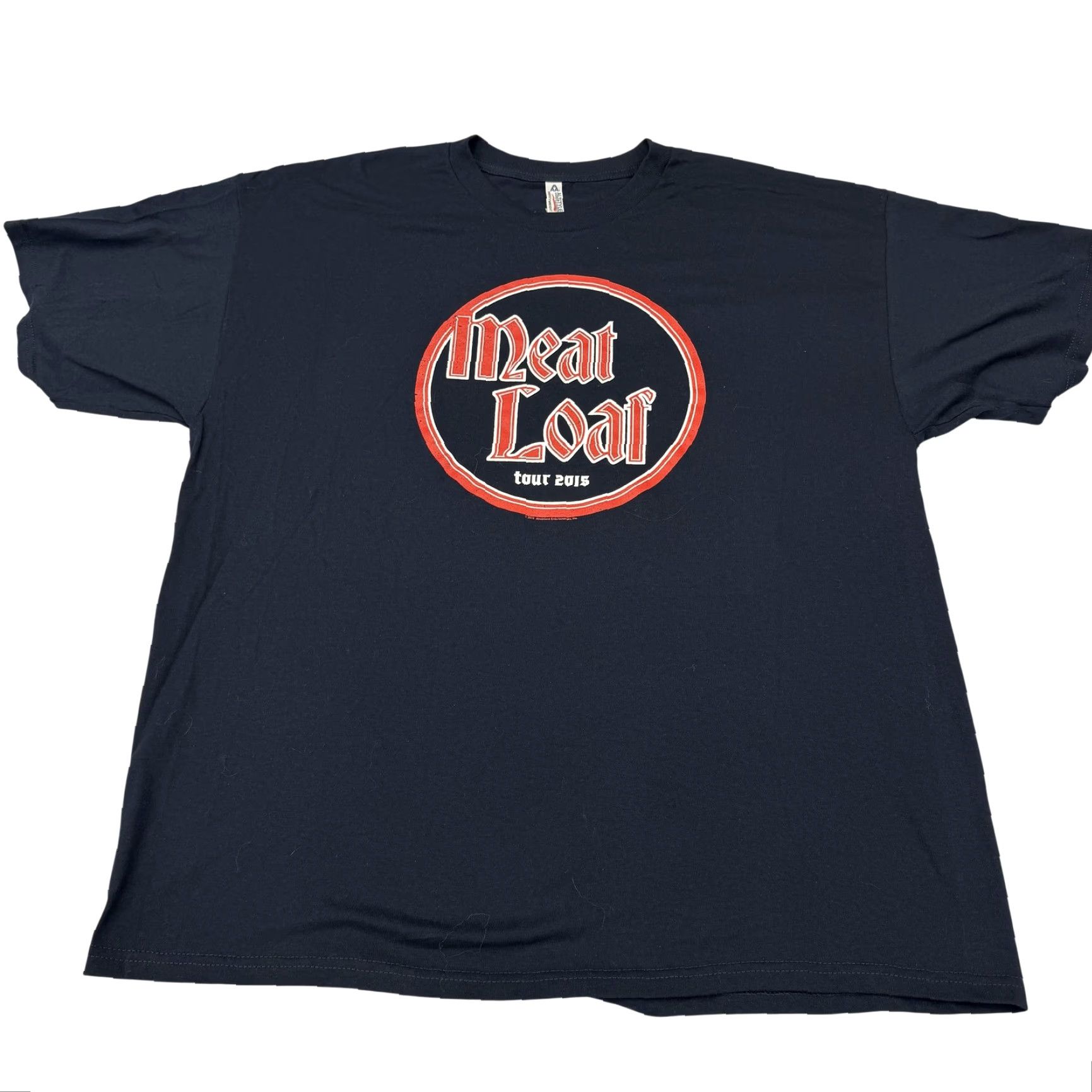 Vintage Meat Loaf Shirt Mens 2XL Black Tour 2015 Concert Graphic Band Tee Alstyle Size US XXL / EU 58 / 5 - 2 Thumbnail