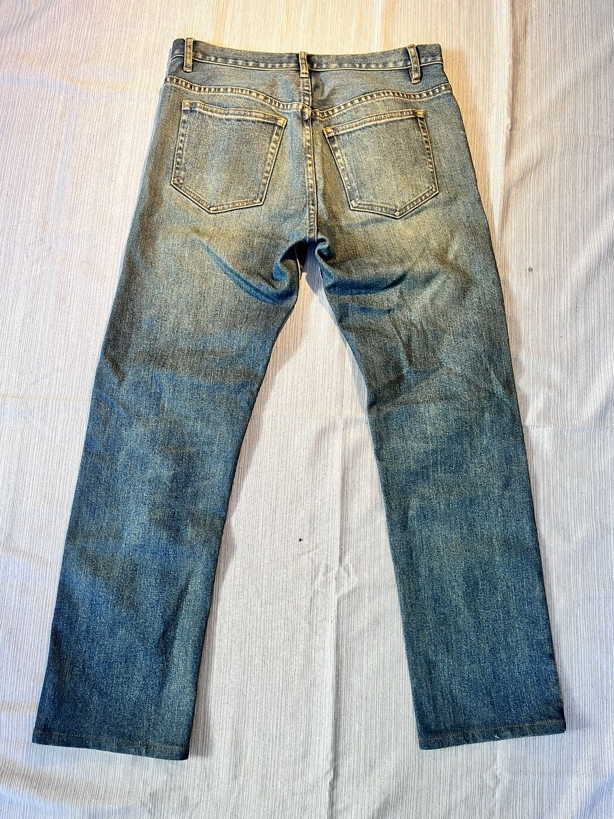 A.P.C. apc faded denim mudwash Size US 29 - 2 Thumbnail