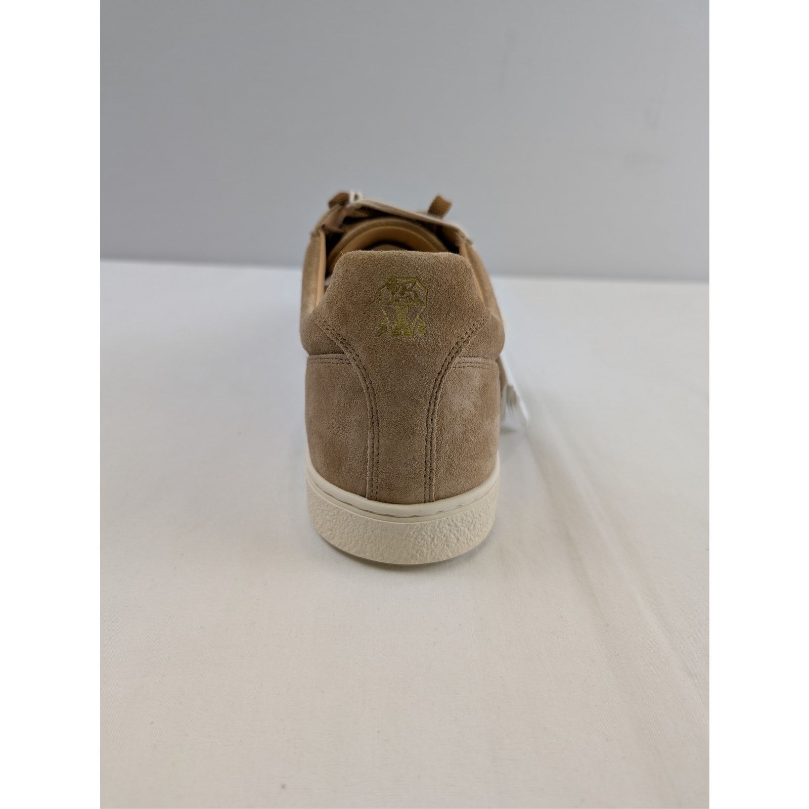 Brunello Cucinelli o1rshd1 'Coda di Rondine' suede sneakers in taupe/brown Size US 11 / EU 44 - 16 Thumbnail