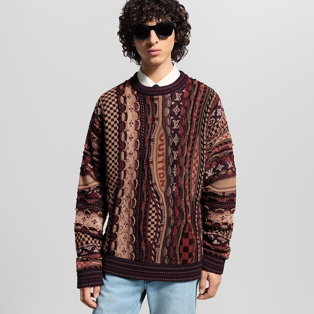 Louis Vuitton Long-Sleeved Crewneck Size US XXL / EU 58 / 5 - 2 Thumbnail