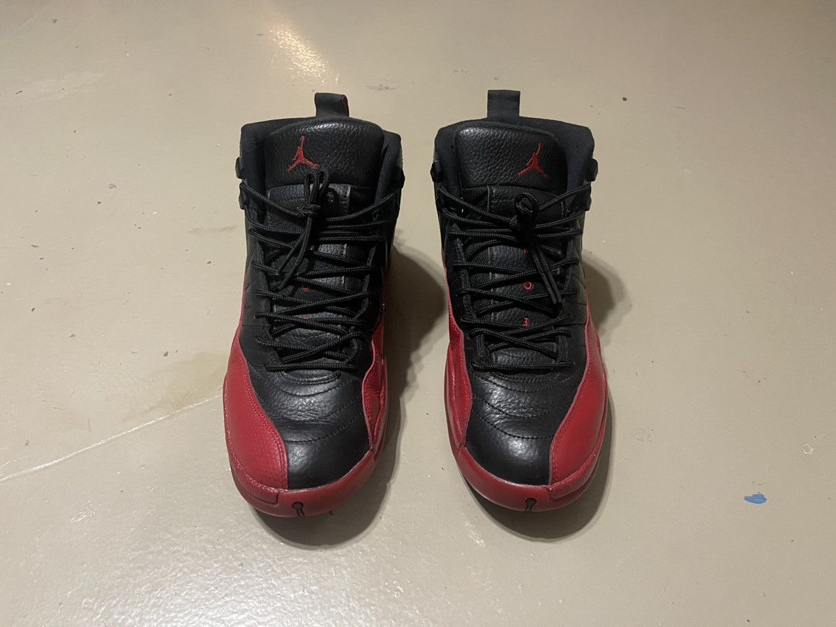 Jordan 12 flu game size 10 on sale