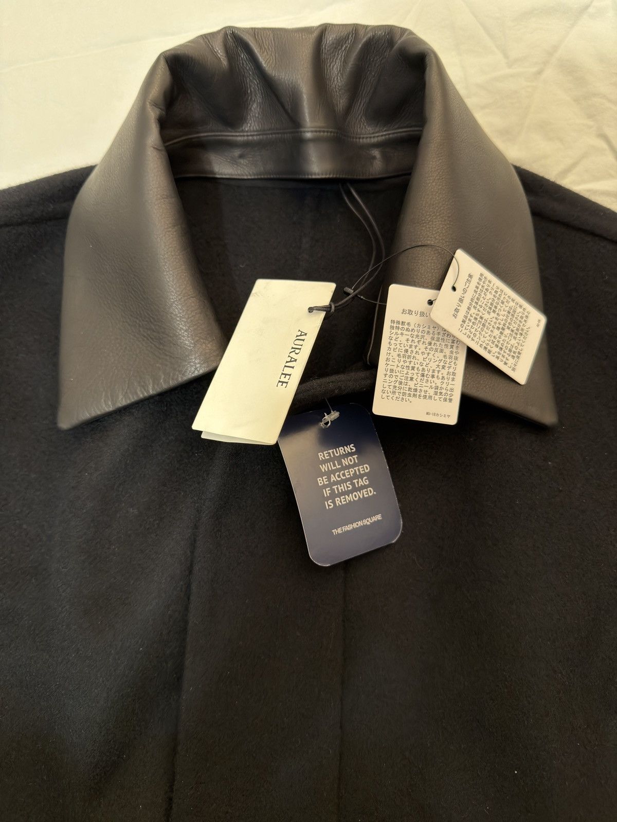 Auralee AURALEE CASHMERE MELTON HAND SEWN BLOUSON Size 1 (NWT) Size US XS / EU 42 / 0 - 2 Thumbnail