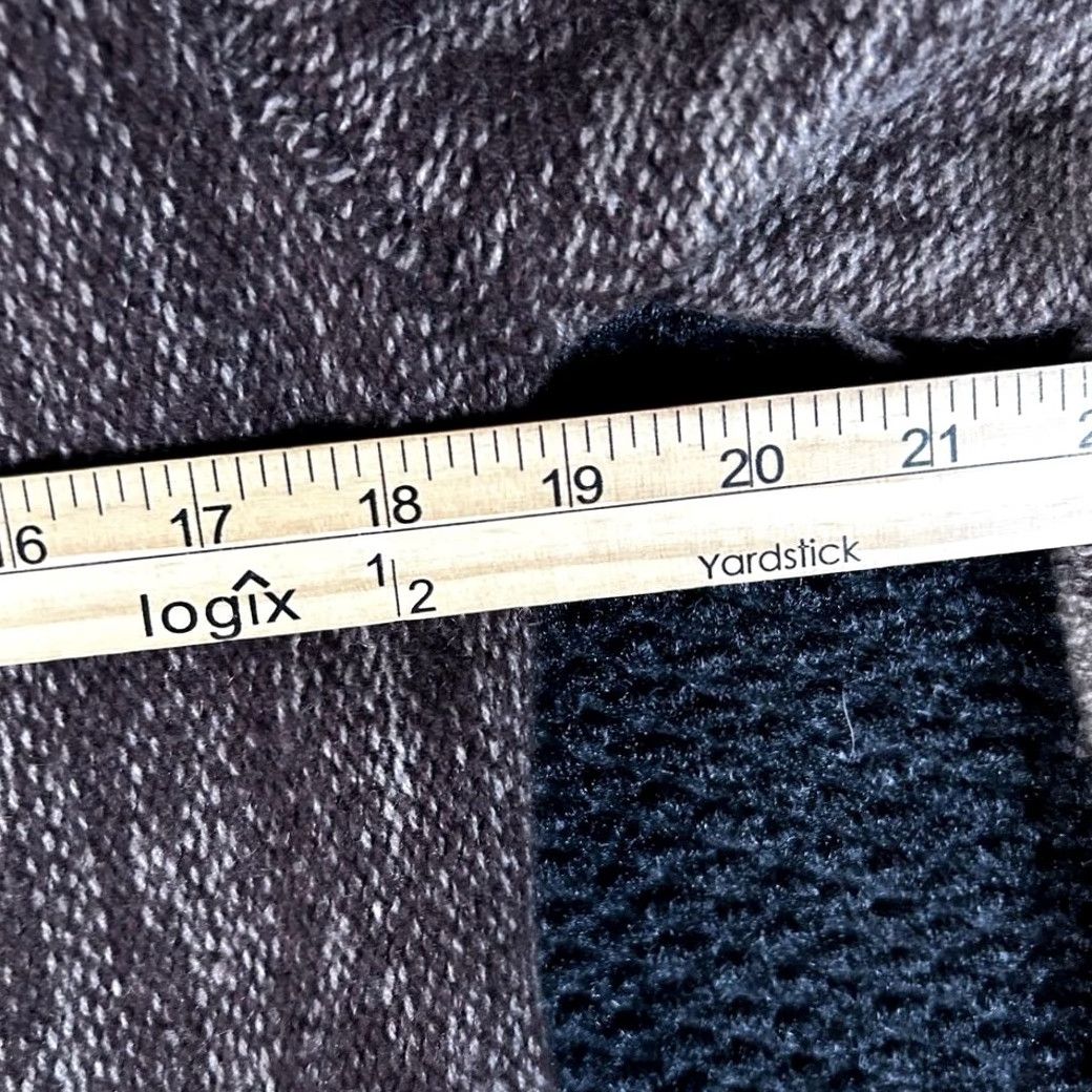 Lord & Taylor VINTAGE Lord & Taylor Cardigan Wool Blend Cashmere Open Front Sweater Women M Brown Size M / US 6-8 / IT 42-44 - 5 Thumbnail