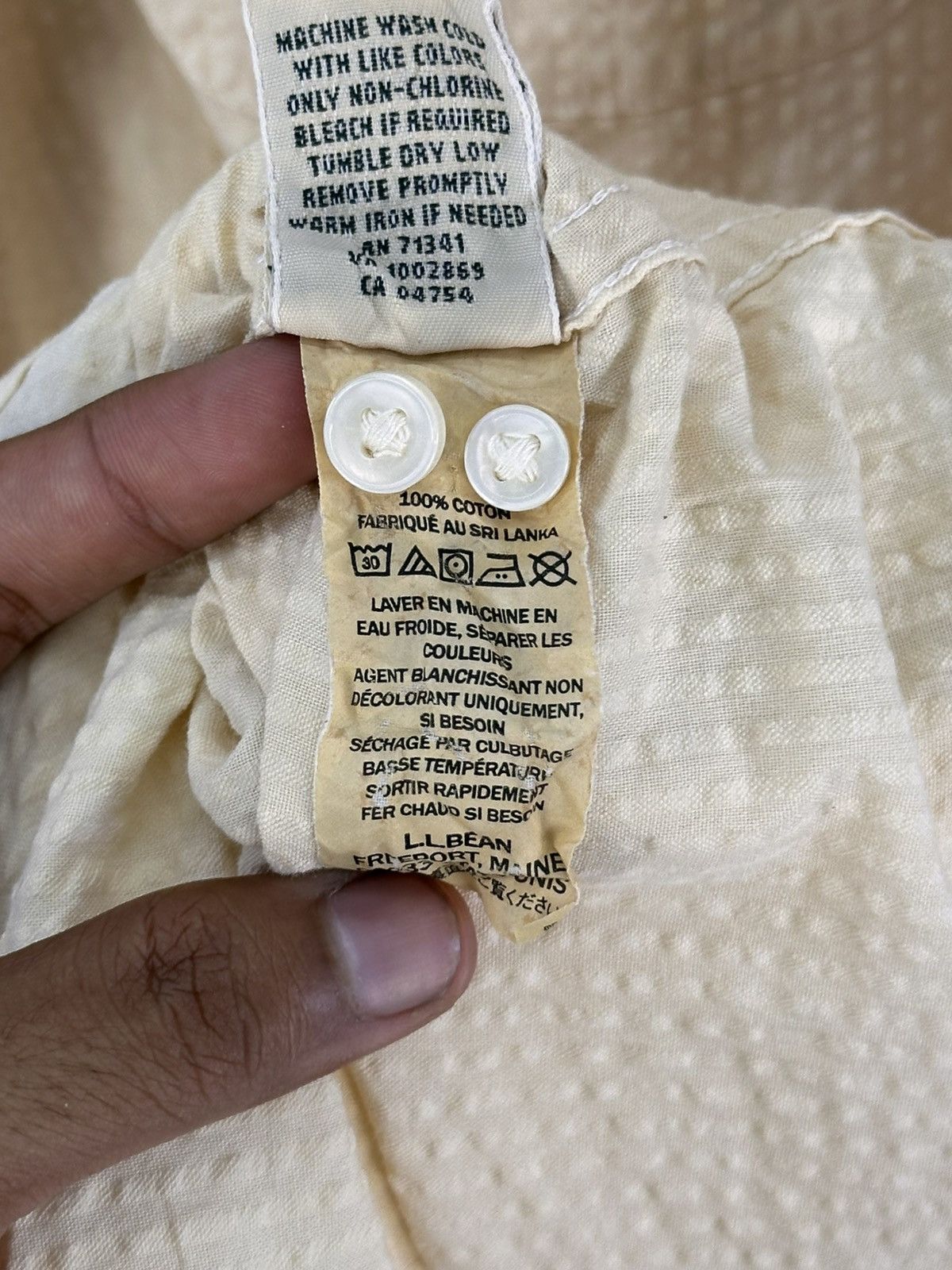 L.L. Bean LL Bean Flannel Shirt Button Up Size M / US 6-8 / IT 42-44 - 15 Thumbnail