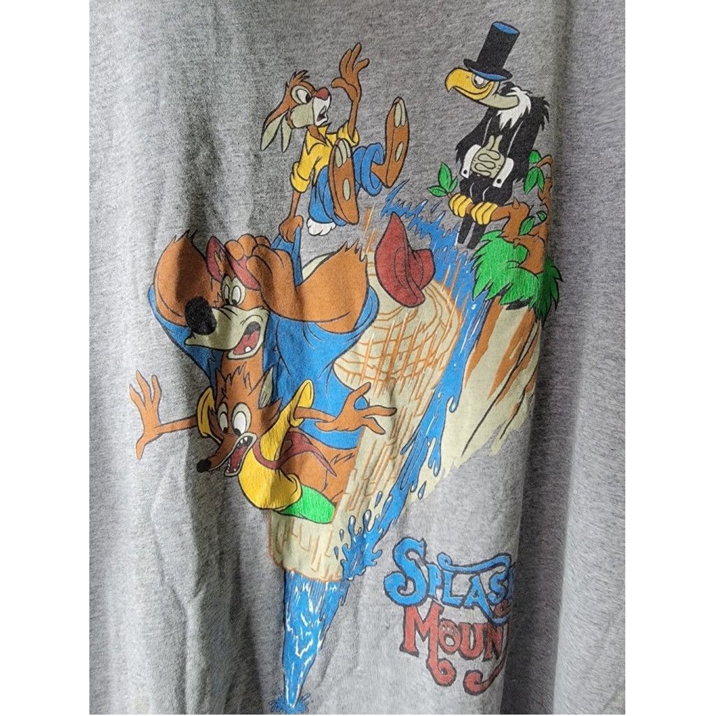 Disney Vintage 90s Y2K Disney Splash Mountain Promo Shirt Made In U Size US XXL / EU 58 / 5 - 5 Thumbnail