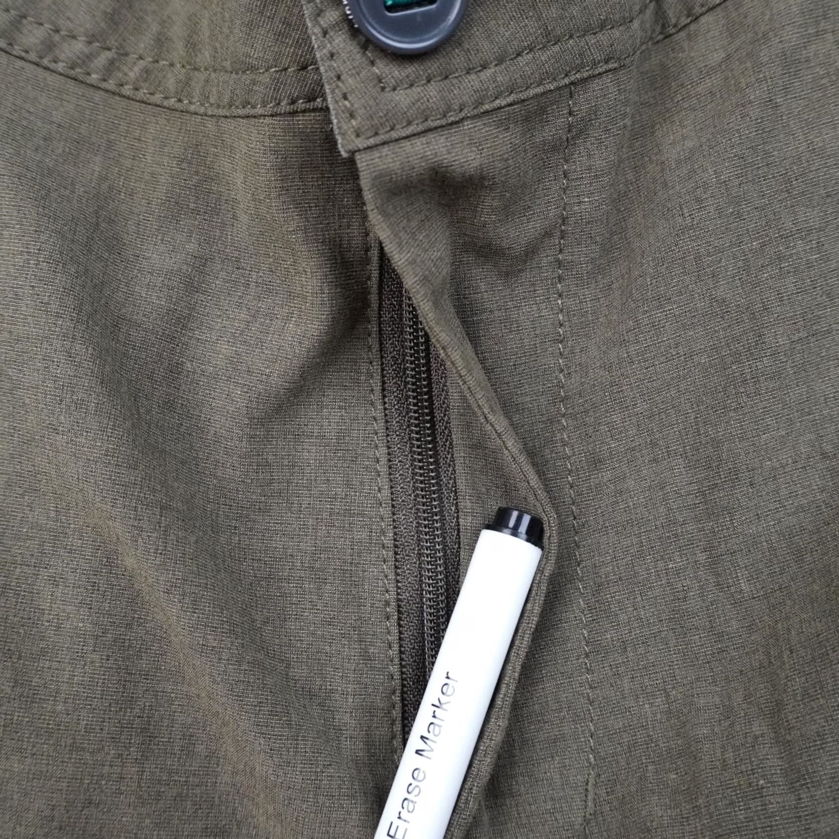 Vintage Linksoul Performance Golf Pants Mens 35x29 Olive Straight Leg Size US 35 - 5 Thumbnail