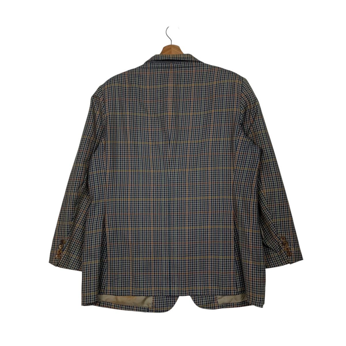 Burberry Vintage 90's BURBERRYS Checked Suit Jacket Blazer #2730-C123 Size US M / EU 48-50 / 2 - 16 Thumbnail