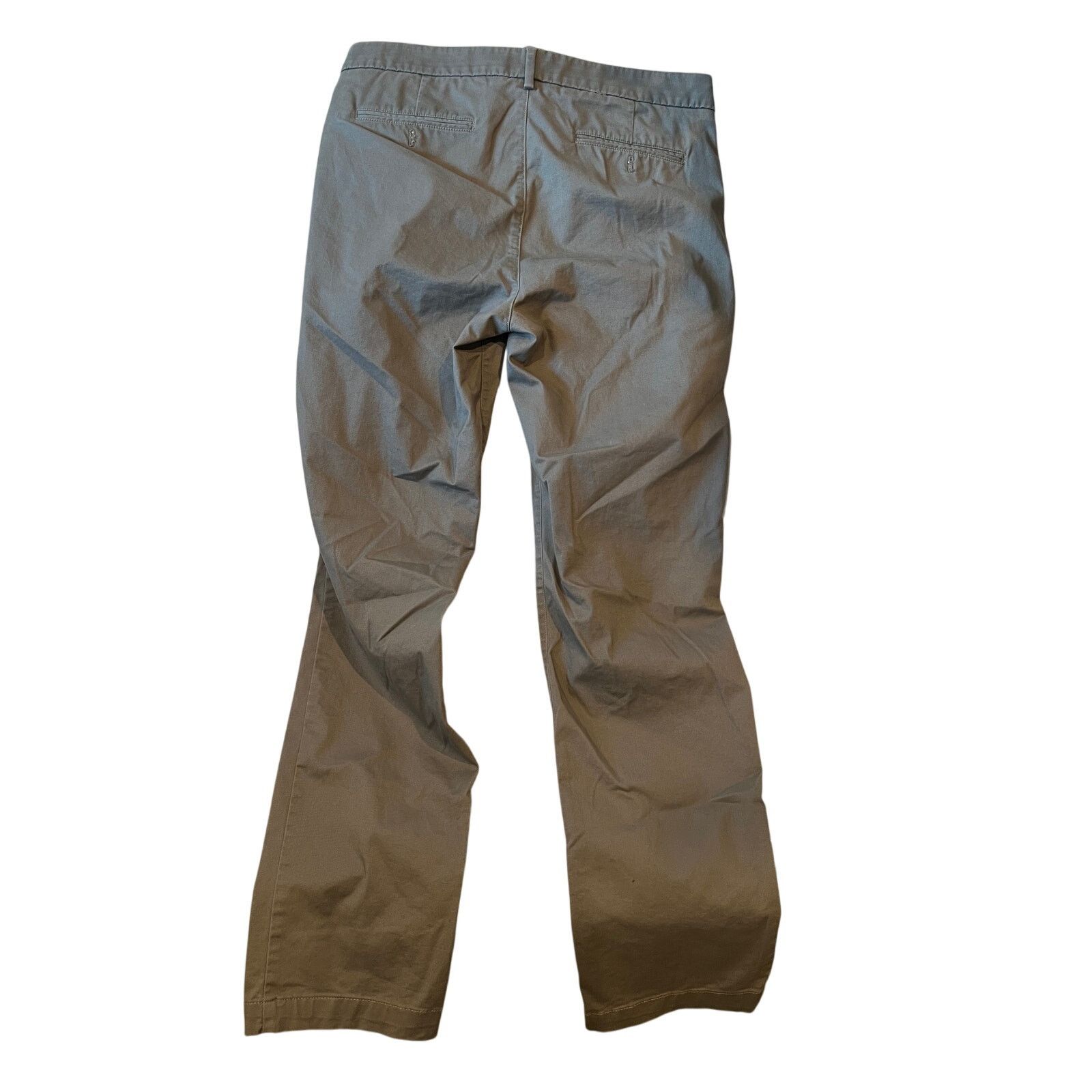 Express Express Straight Leg Gray Chinos Mens 34x34 Size US 34 / EU 50 - 2 Thumbnail