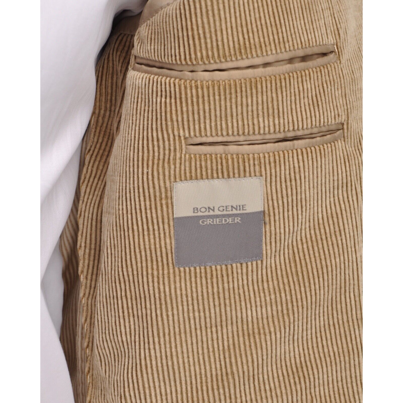 Ermenegildo Zegna Mens ERMENEGILDO ZEGNA Cashmere Suit Blazer Trousers EU 48 M Size 48R - 12 Thumbnail