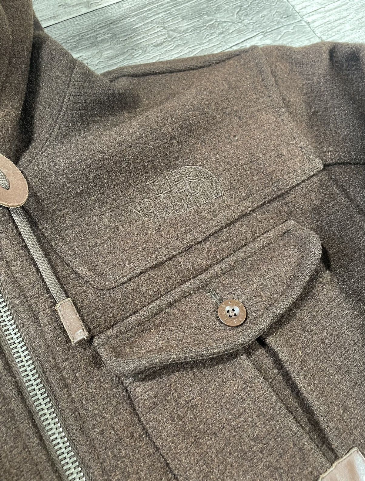 The North Face Rare Vintage The North Face 2008 Wool MA-1 Style Bomber Size US L / EU 52-54 / 3 - 5 Thumbnail