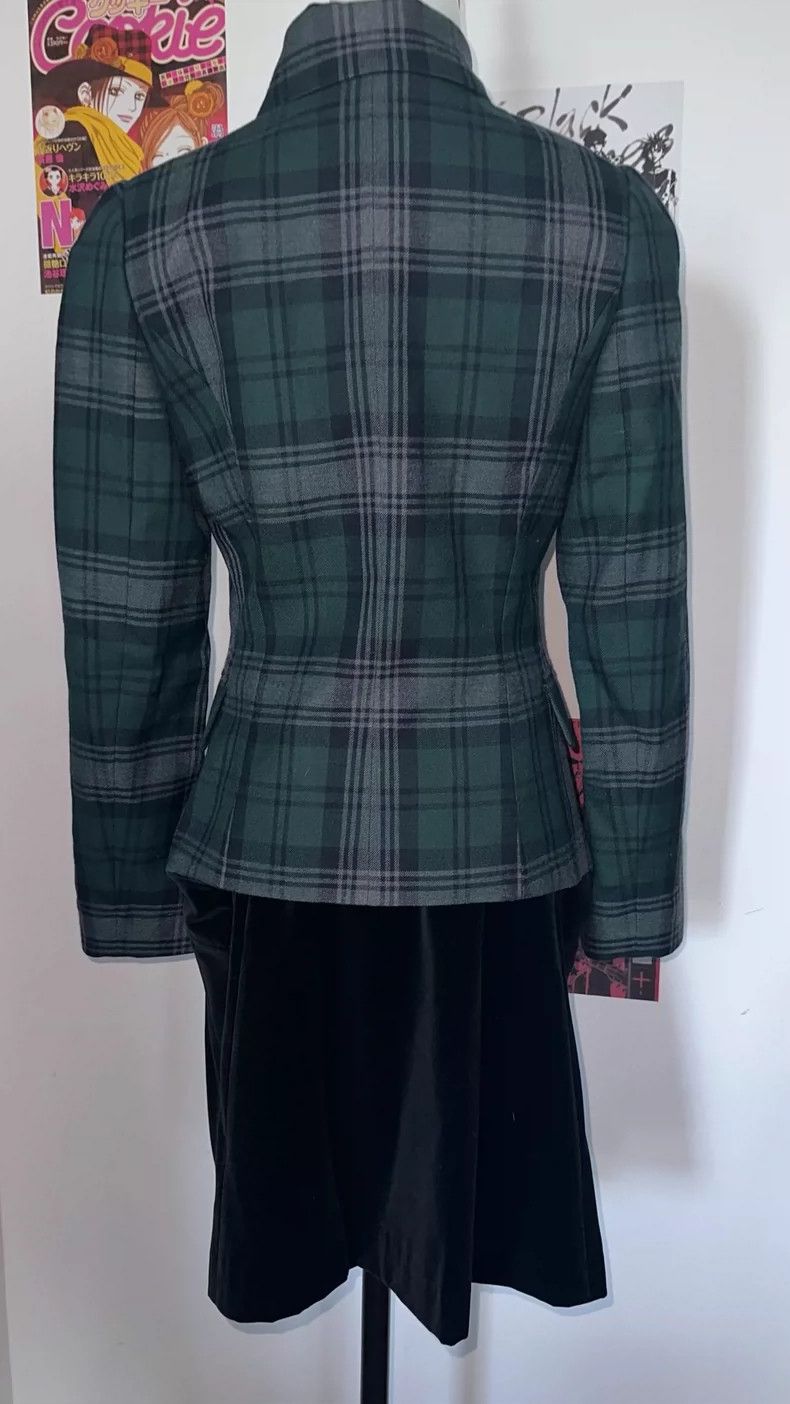 Vivienne Westwood Vivienne Westwood Green Geelong side-slip suit Size M / US 6-8 / IT 42-44 - 6 Thumbnail