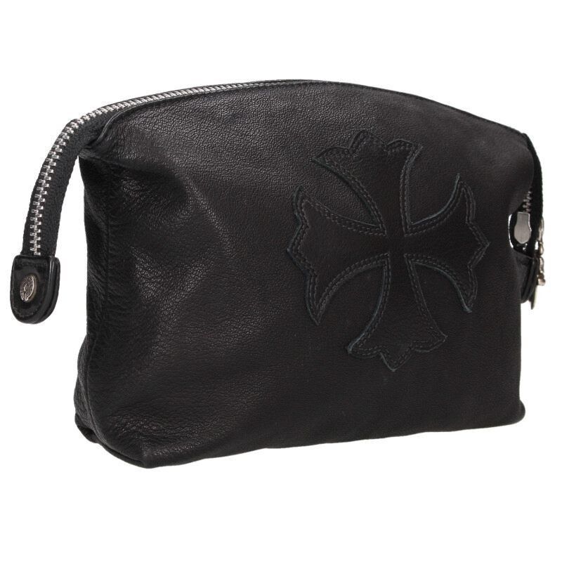 Chrome Hearts Chrome Hearts CH Plus Patch Leather Pouch Size ONE SIZE - 1 Thumbnail