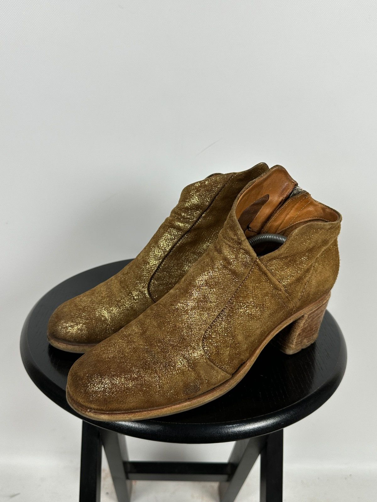 A.S.98 A.S.98. Airstep Leather Biker Ankle Boots Size US 11 / IT 41 - 6 Thumbnail
