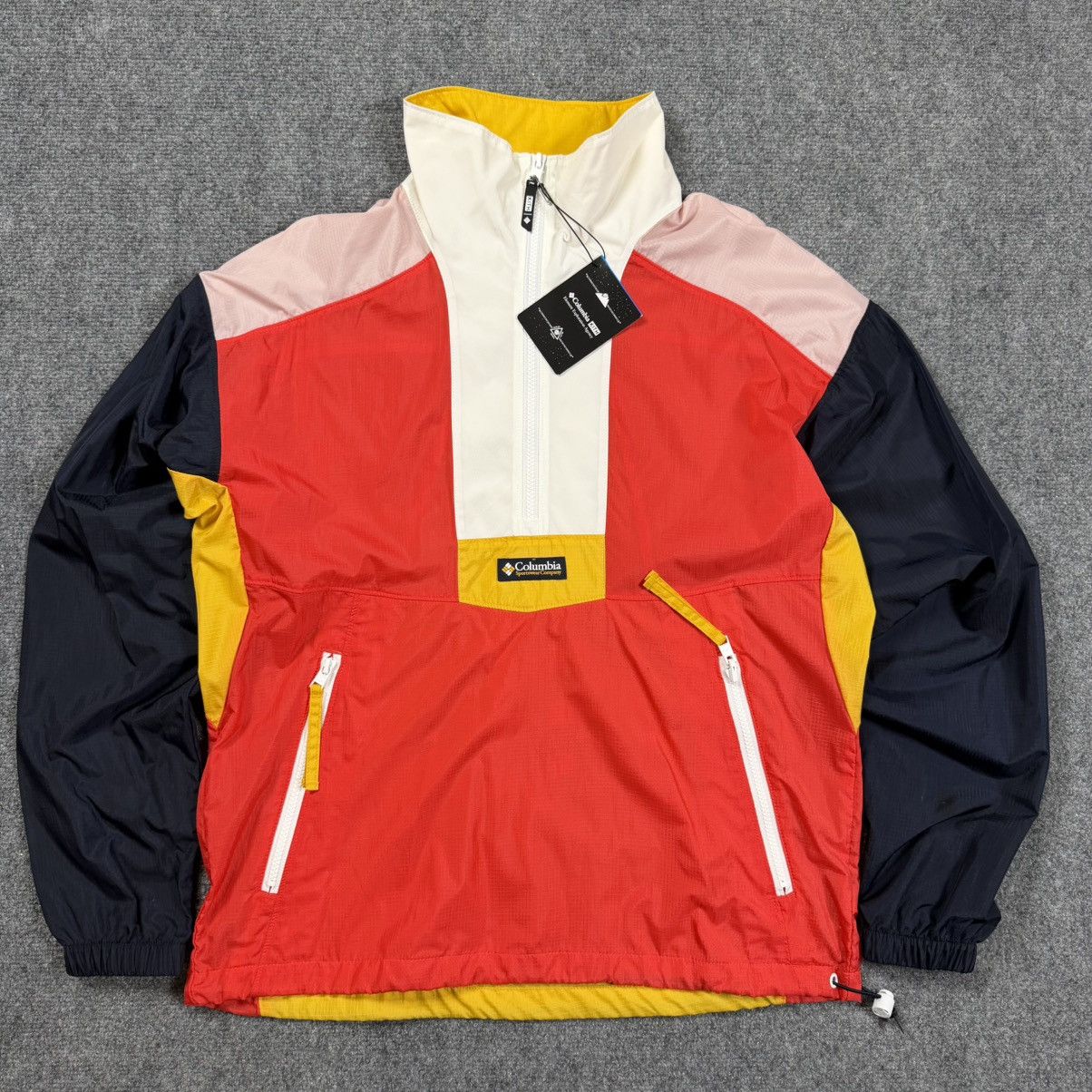 Columbia × Kith Kith x Columbia Red Hibiscus Riptide Windbreaker Size US S / EU 44-46 / 1 - 1 Thumbnail