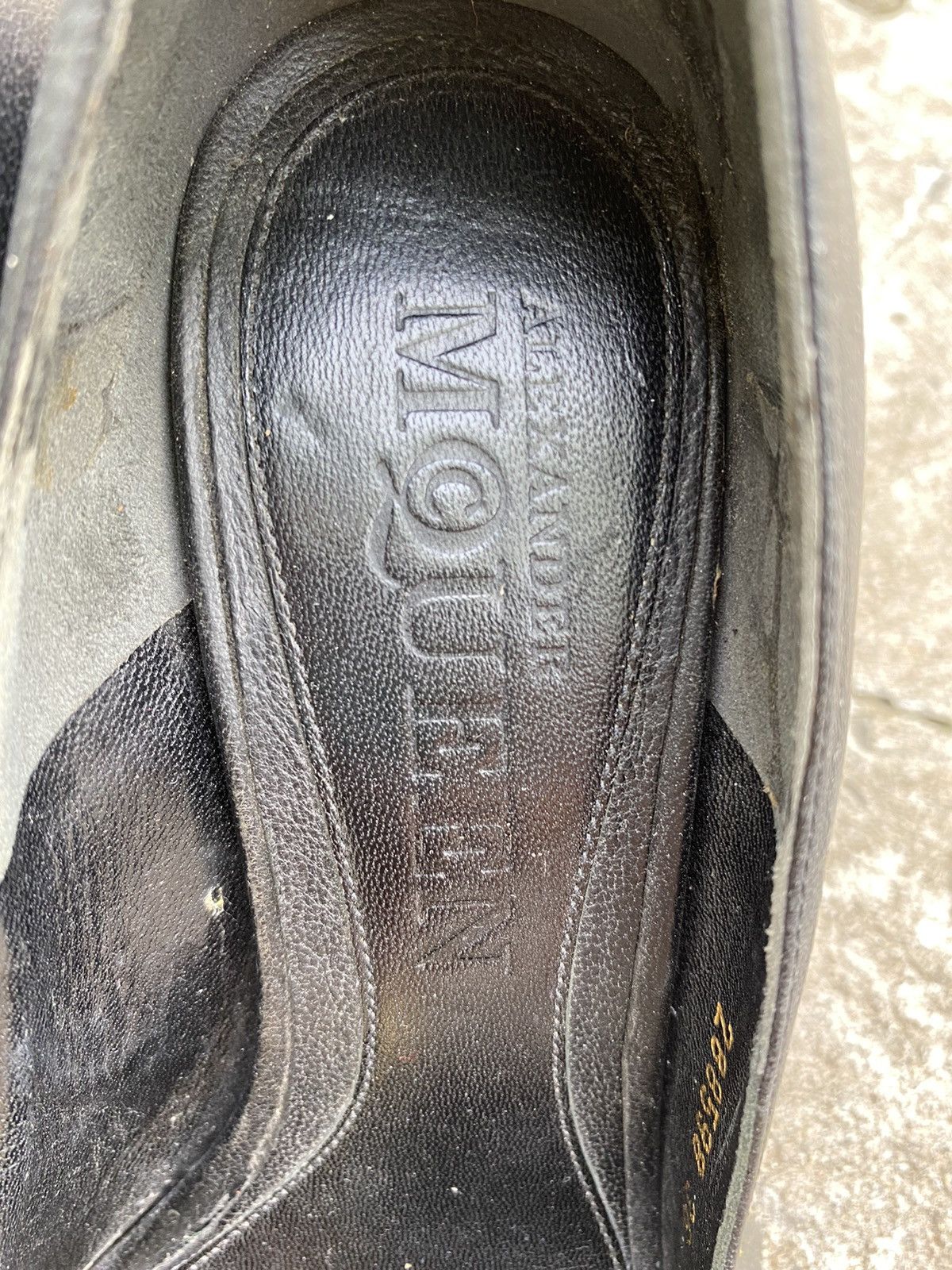 Alexander McQueen Alexander McQueen Leather Embellished Skull Peep Toe Pumps Size US 6 / IT 36 - 14 Thumbnail