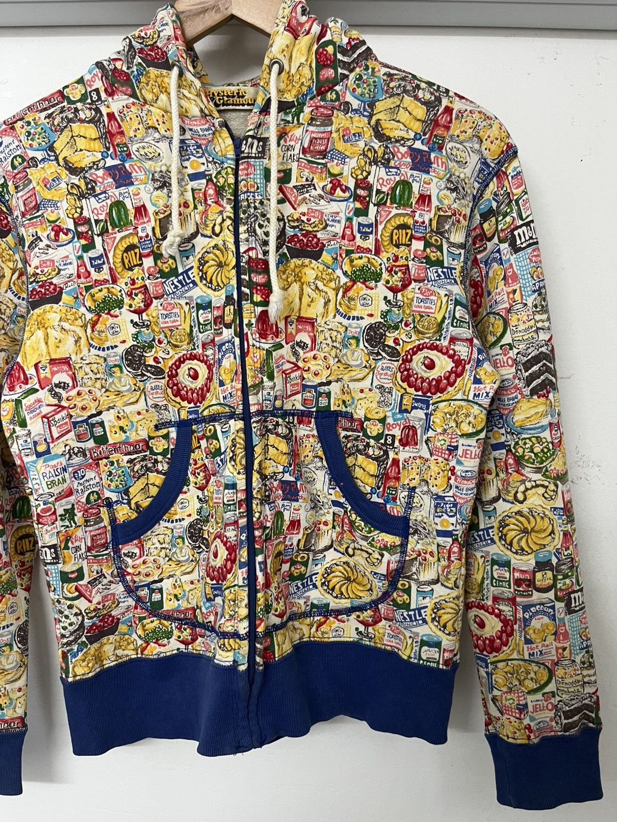 Hysteric Glamour Vintage Hysteric Glamour fullprint zipper Hoodie Size US XS / EU 42 / 0 - 2 Thumbnail