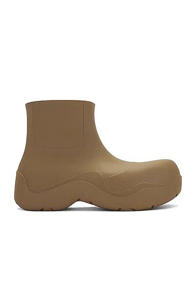 image of Bottega Veneta O1Loc1C1023 Puddle Ankle Boot In Brown, Men's (Size 9)