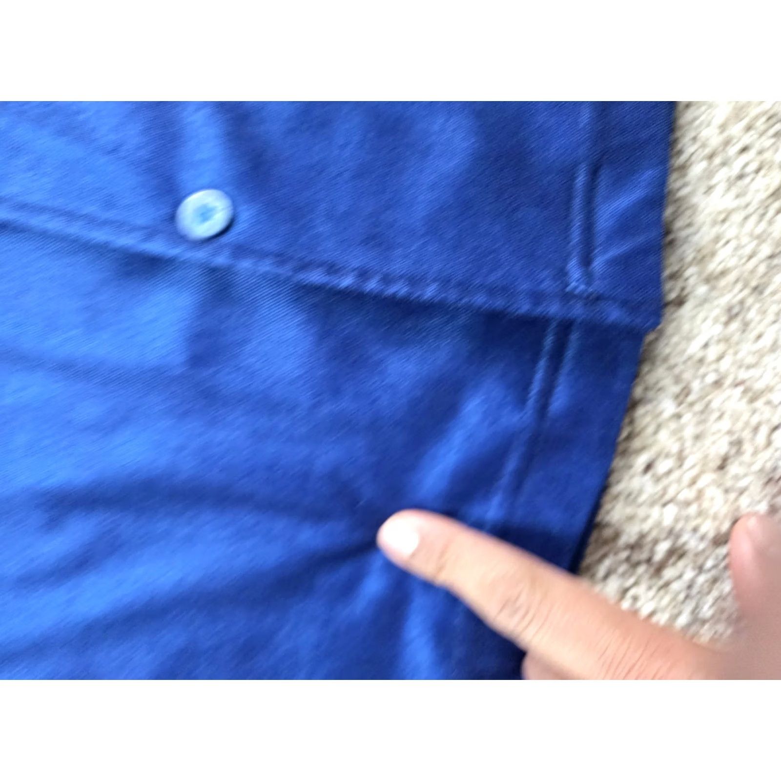 Vintage Vintage Pisotano Positano Shirt Medium Blue Button Up Short Sleeve Shiny 90s Casual Mens Size US M / EU 48-50 / 2 - 3 Thumbnail