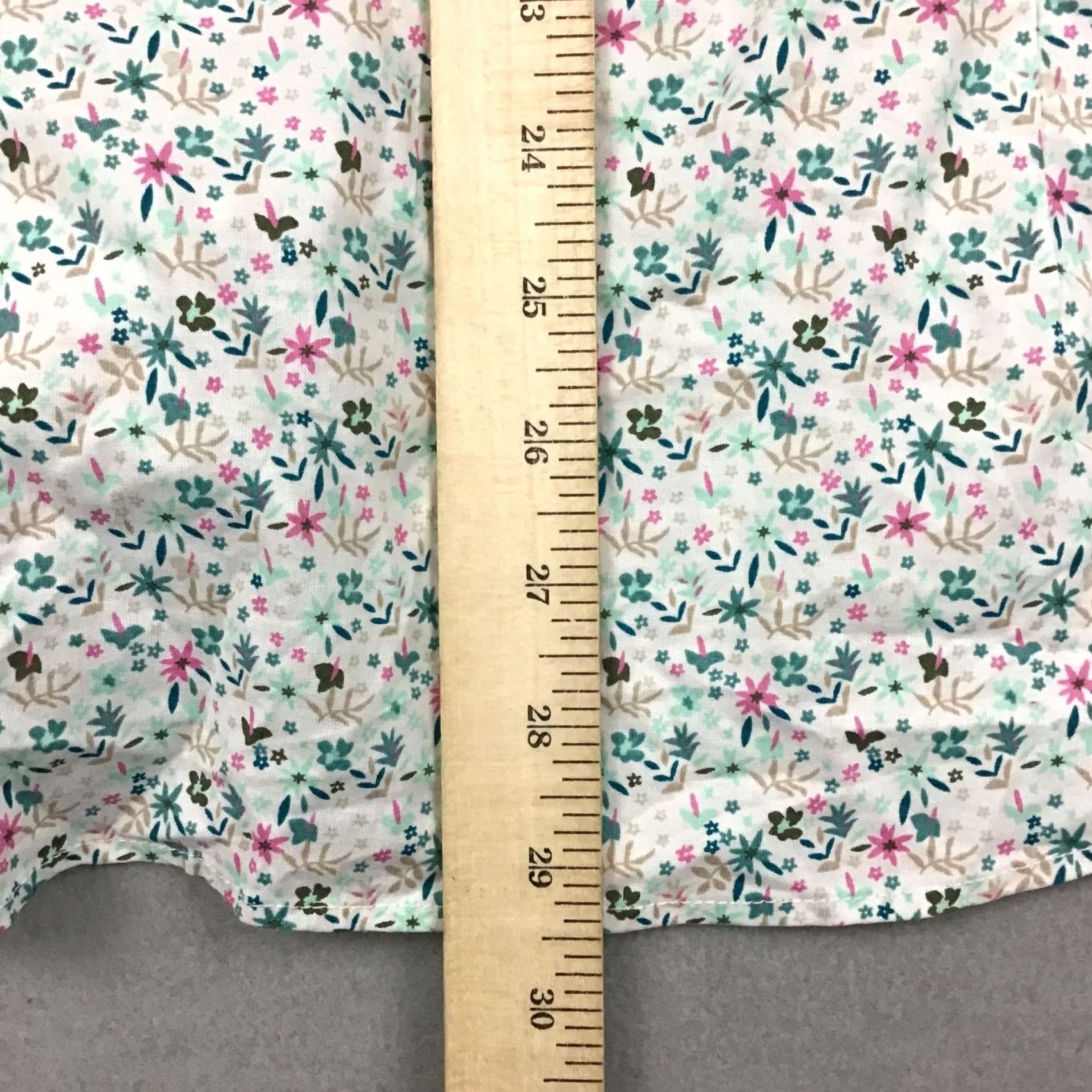 Bonobos Bonobos Shirt Men L Pink Green Floral Short Sleeve Button Athletic Fit L Size US L / EU 52-54 / 3 - 6 Thumbnail