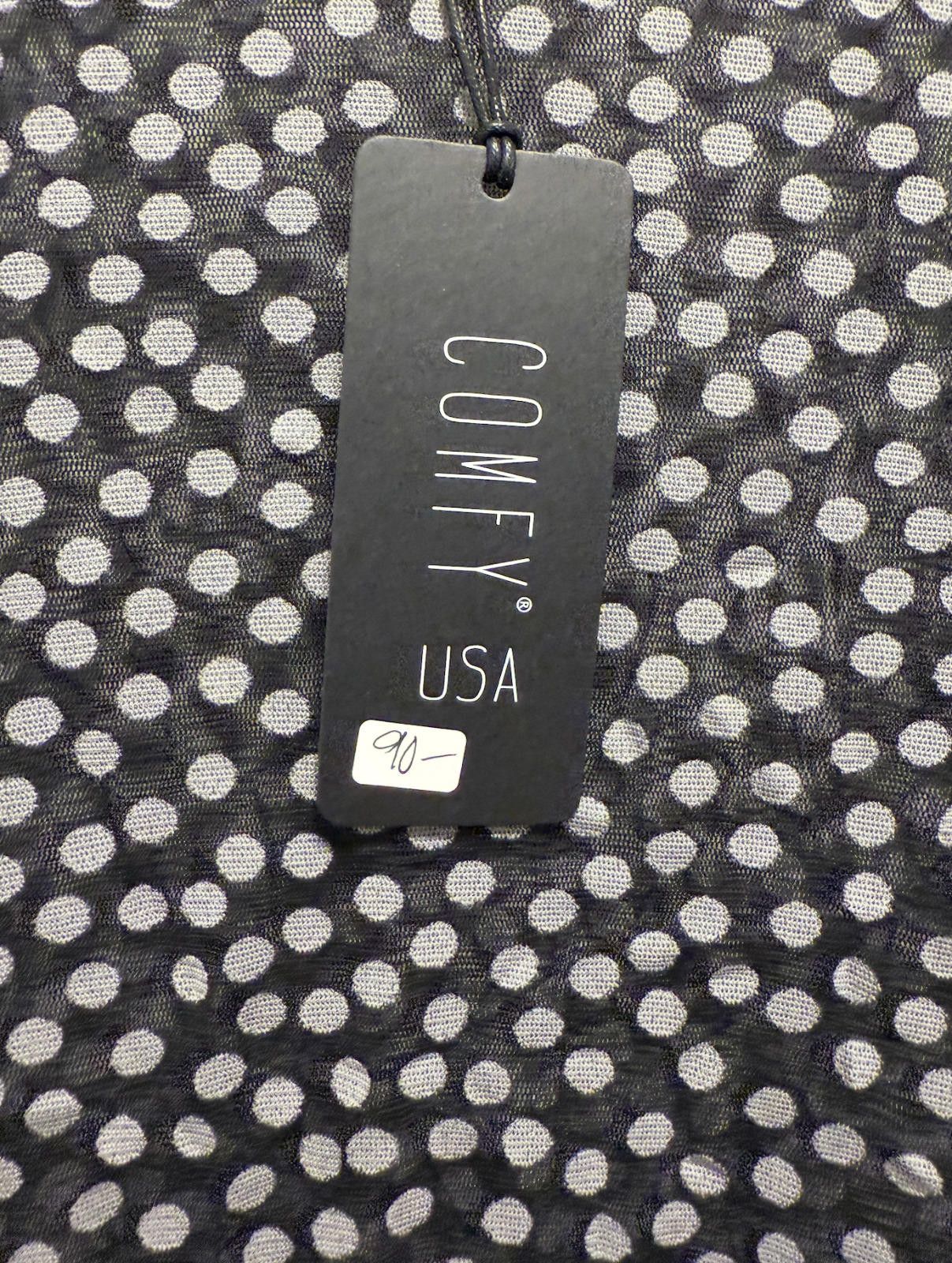 Other Comfy USA Long Sleeve Sheer Polka Dot Top - Size Small Size S / US 4 / IT 40 - 7 Thumbnail